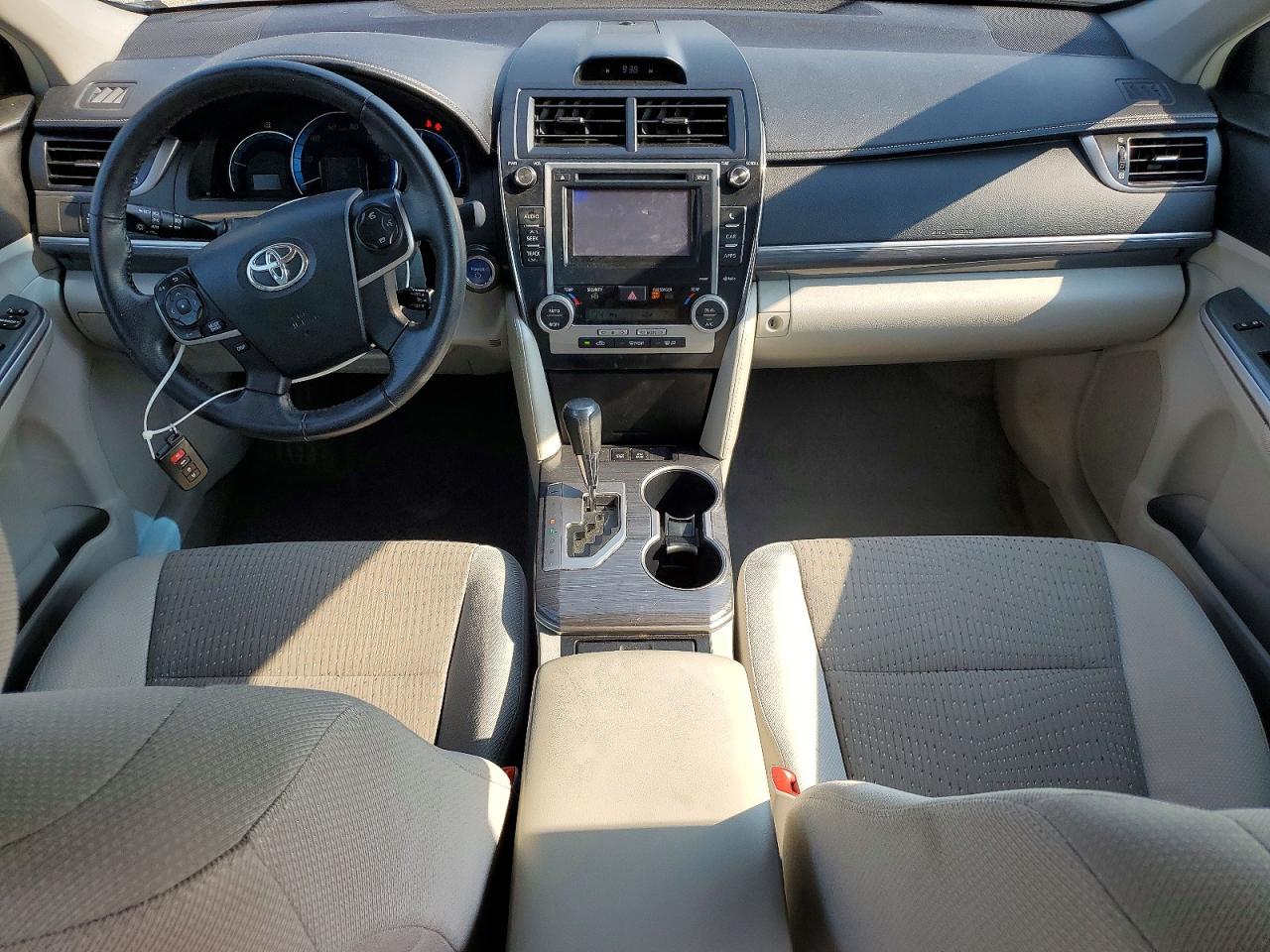 2012 Toyota Camry Hybrid Xle Blue vin: 4T1BD1FK9CU057026