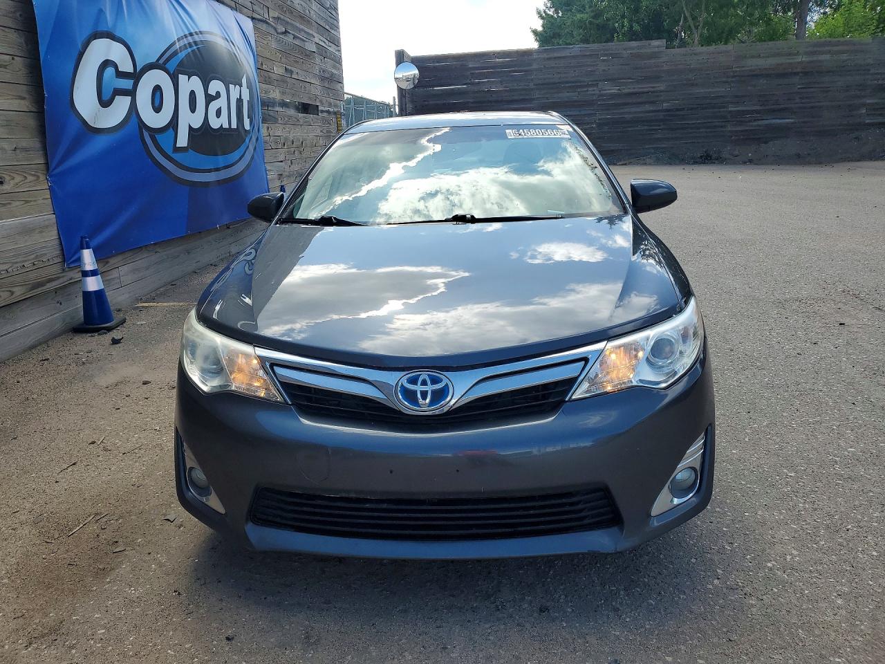 2012 Toyota Camry Hybrid Xle Gray vin: 4T1BD1FK9CU058421