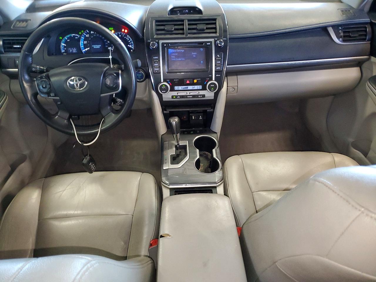 2012 Toyota Camry Hybrid Xle Gray vin: 4T1BD1FK9CU058421
