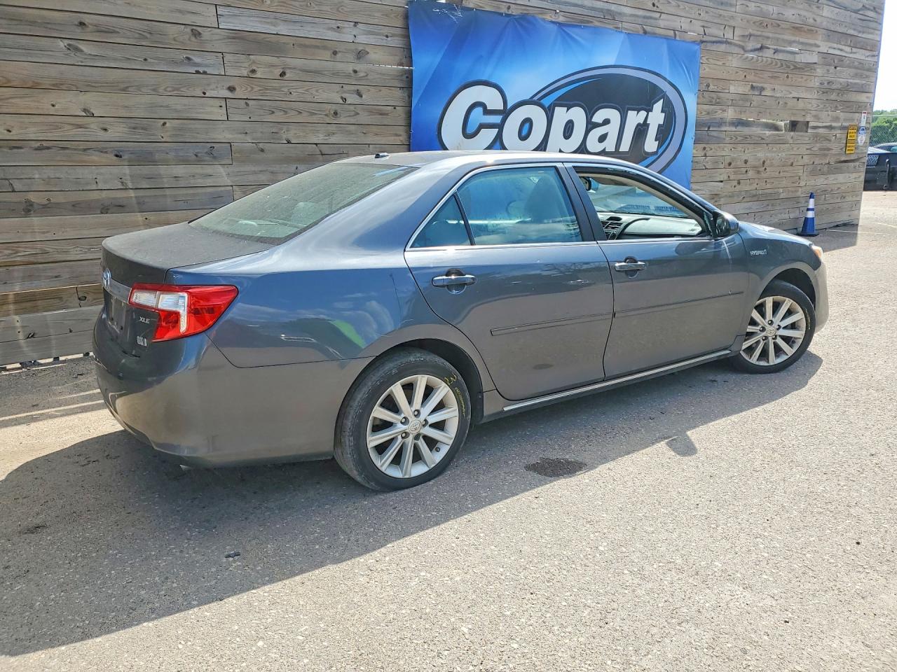 2012 Toyota Camry Hybrid Xle Gray vin: 4T1BD1FK9CU058421