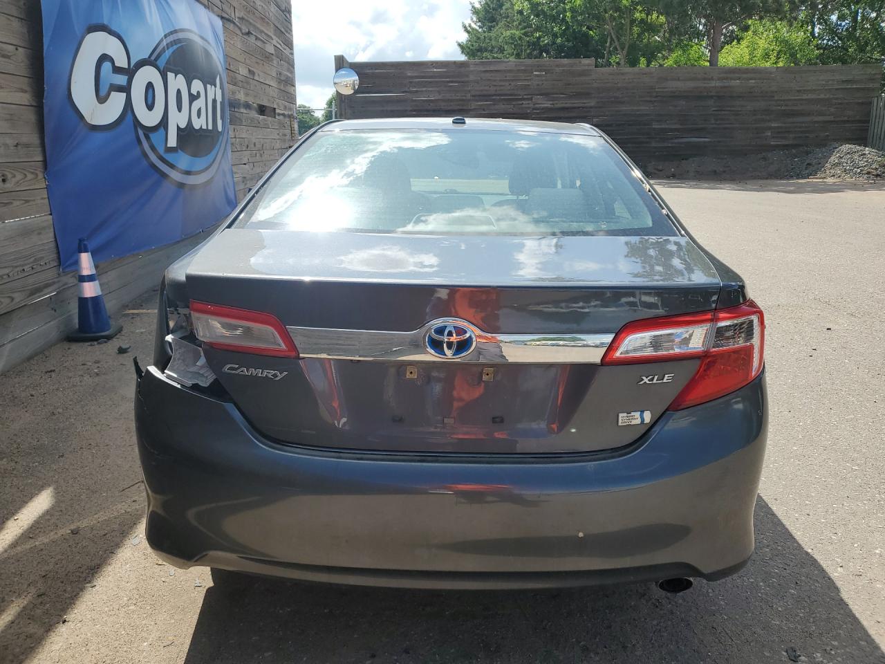 2012 Toyota Camry Hybrid Xle Gray vin: 4T1BD1FK9CU058421 Damage: Left Tail Light, Broken, Replacement Required