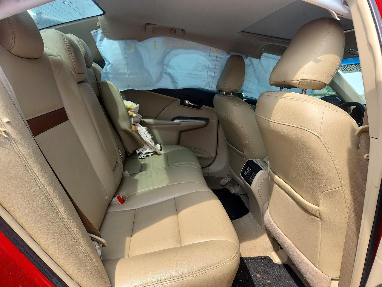 2012 Toyota Camry Hybrid Xle Red vin: 4T1BD1FK9CU058743