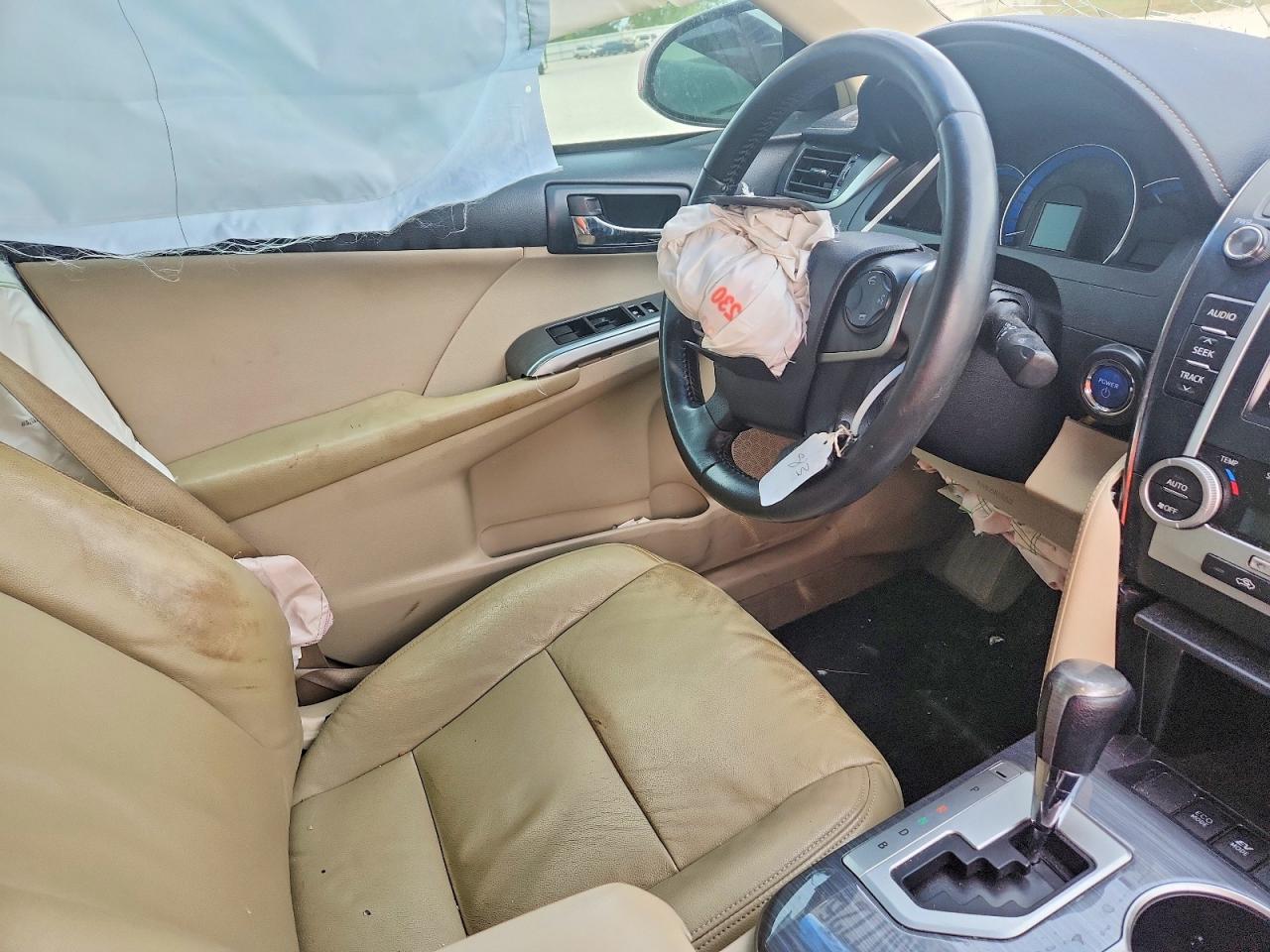2012 Toyota Camry Hybrid Xle Red vin: 4T1BD1FK9CU058743