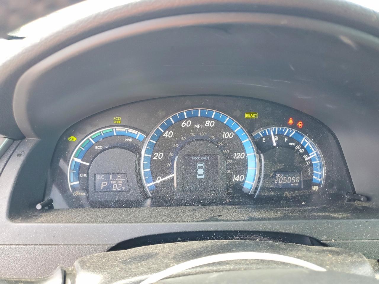 2012 Toyota Camry Hybrid Xle Charcoal vin: 4T1BD1FK9CU060301