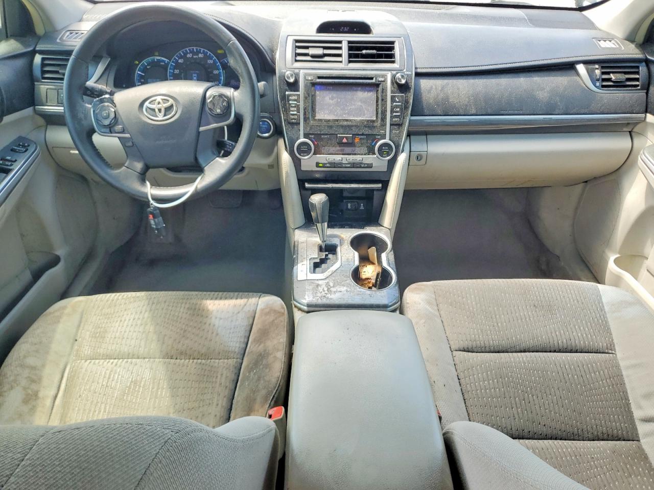 2012 Toyota Camry Hybrid Xle Charcoal vin: 4T1BD1FK9CU060301