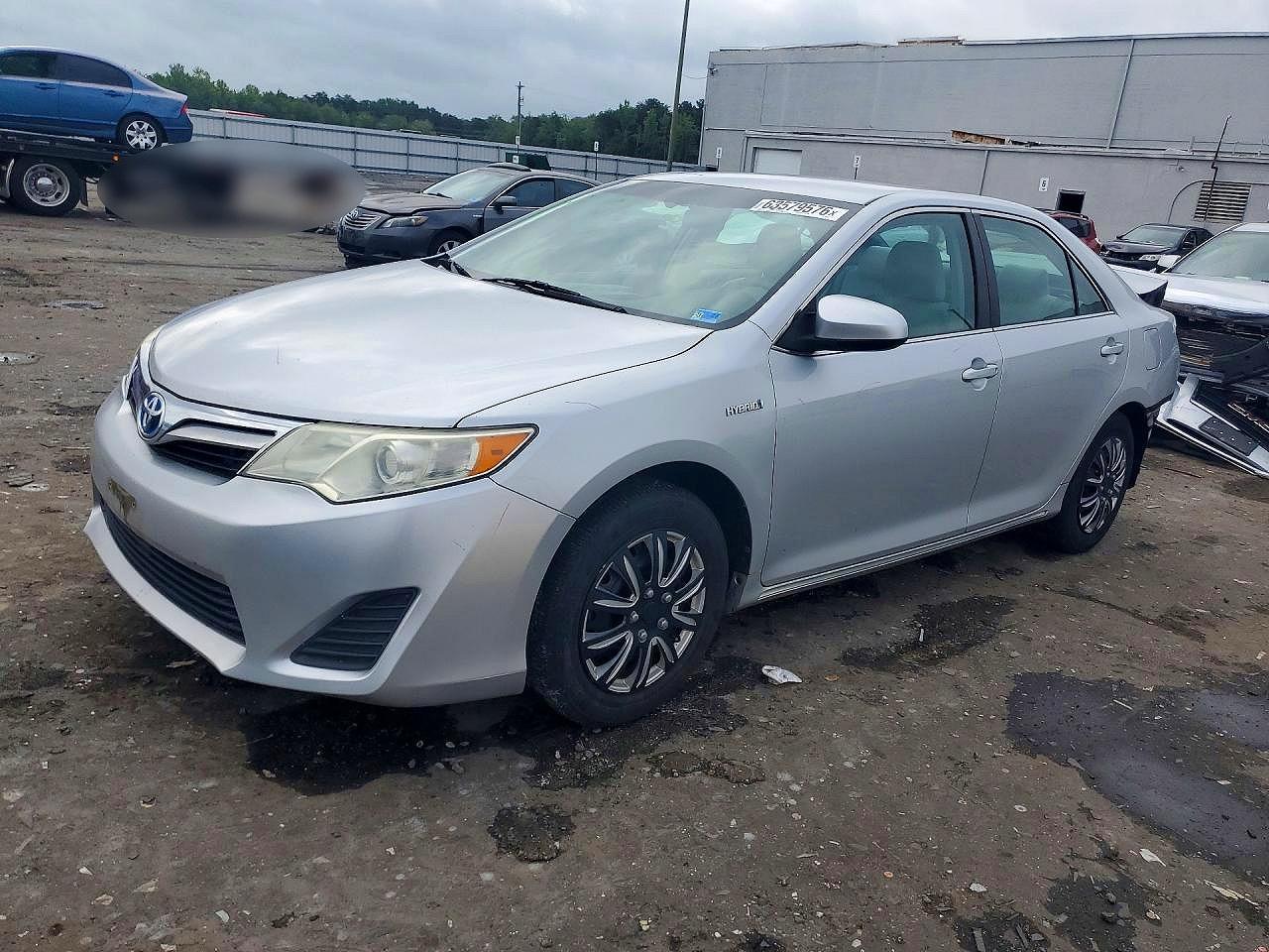2012 Toyota Camry Hybrid Le Silver vin: 4T1BD1FK9CU060556