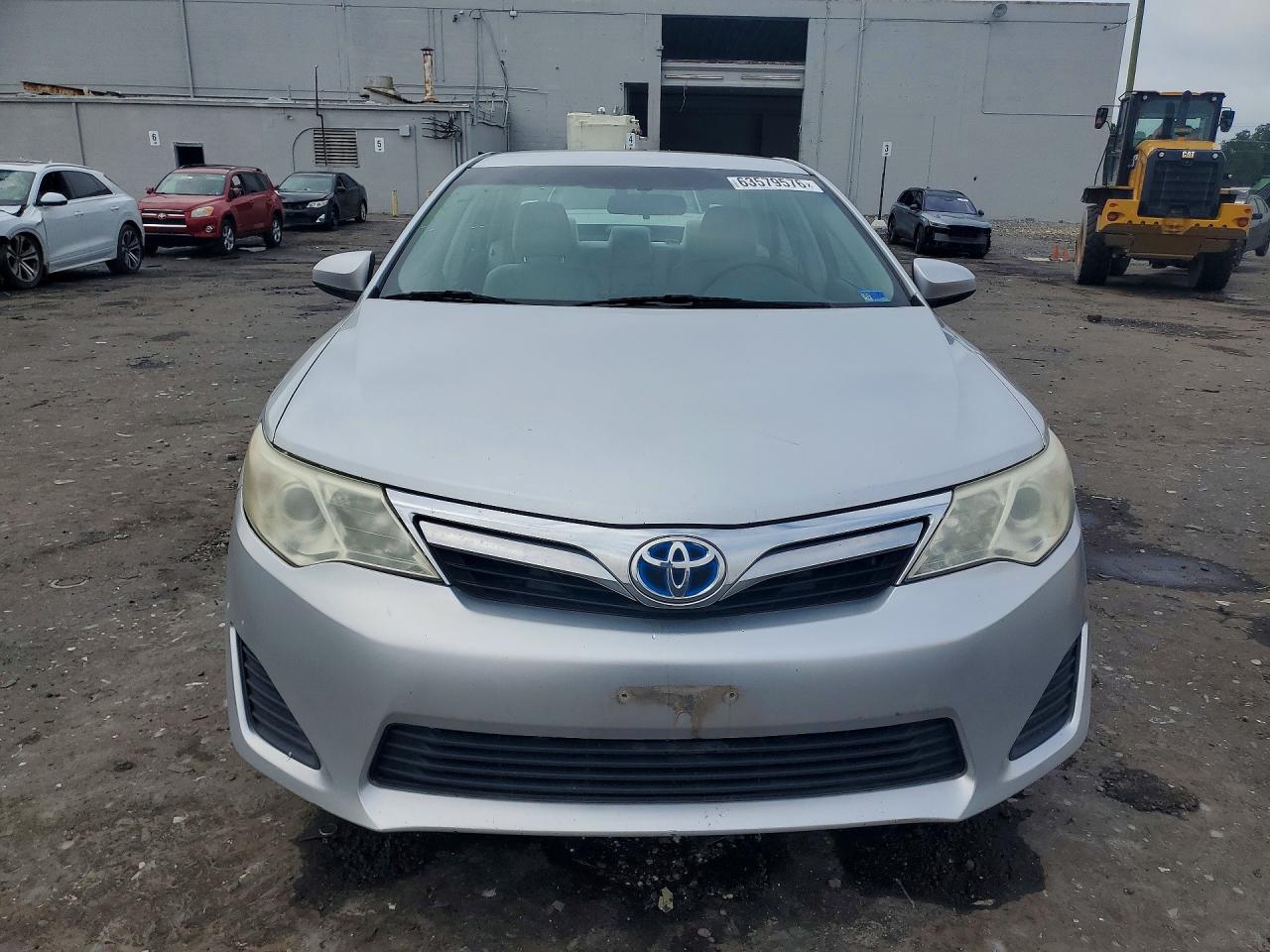 2012 Toyota Camry Hybrid Le Silver vin: 4T1BD1FK9CU060556