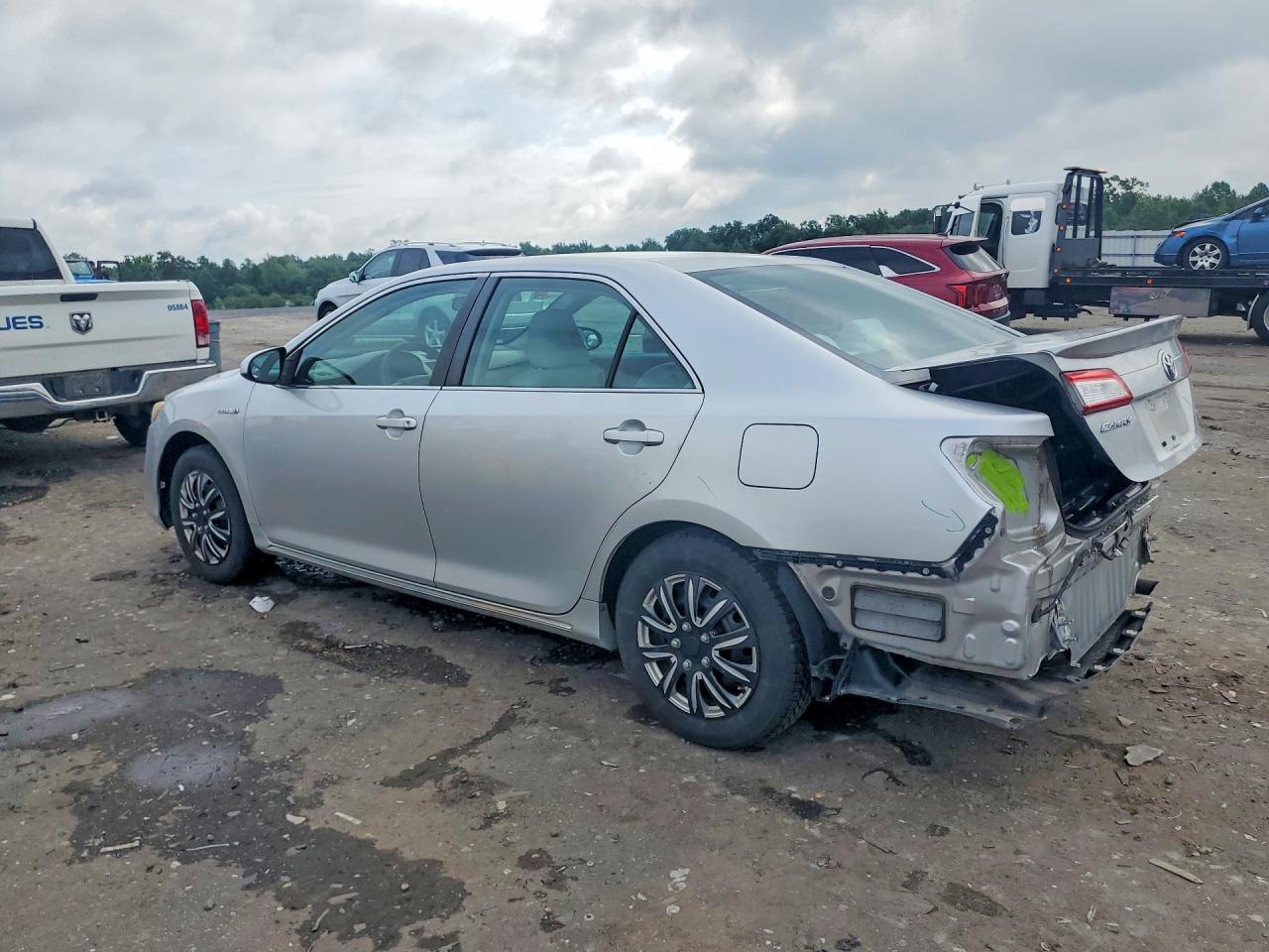 2012 Toyota Camry Hybrid Le Silver vin: 4T1BD1FK9CU060556