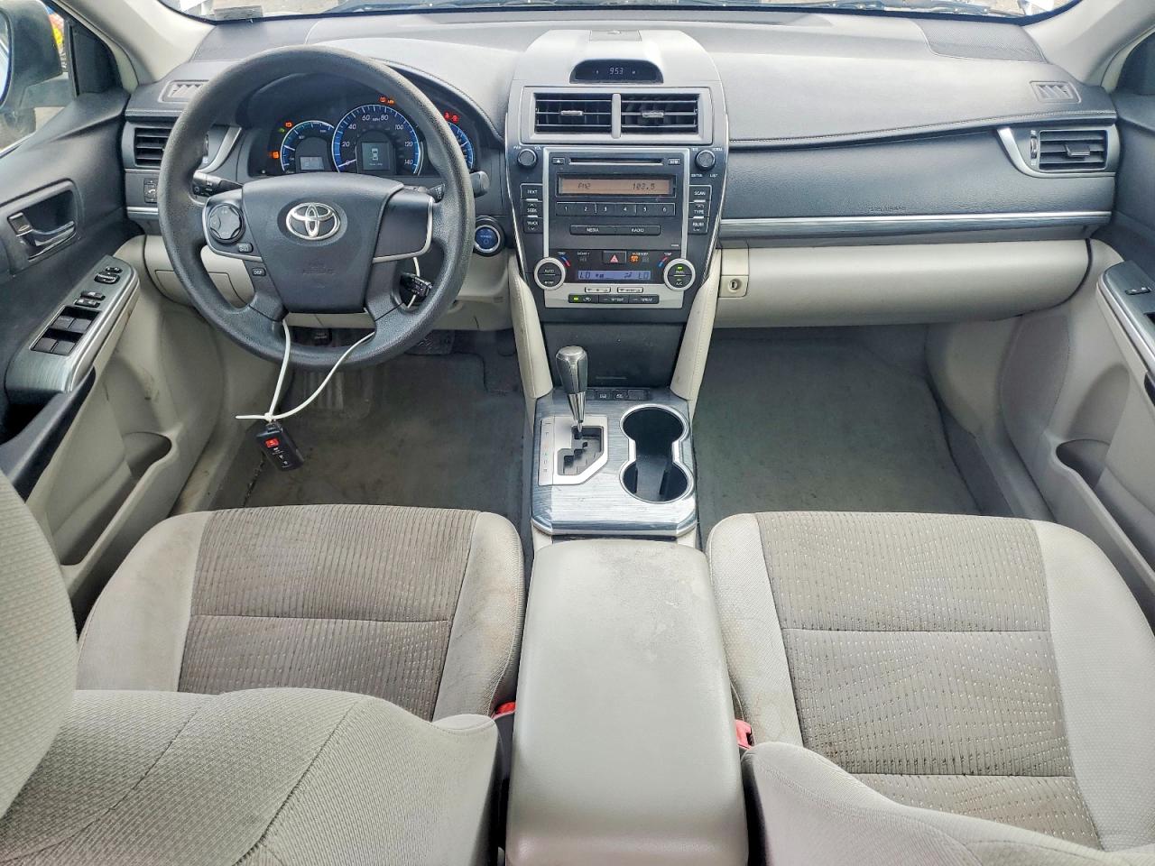 2012 Toyota Camry Hybrid Le Silver vin: 4T1BD1FK9CU060556