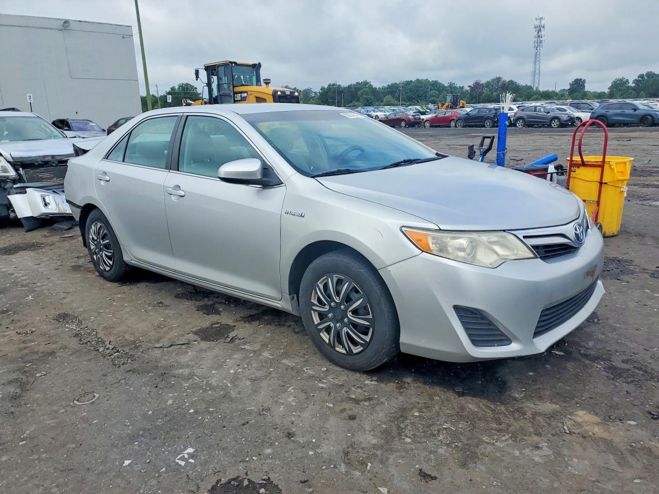 2012 Toyota Camry Hybrid Le Silver vin: 4T1BD1FK9CU060556