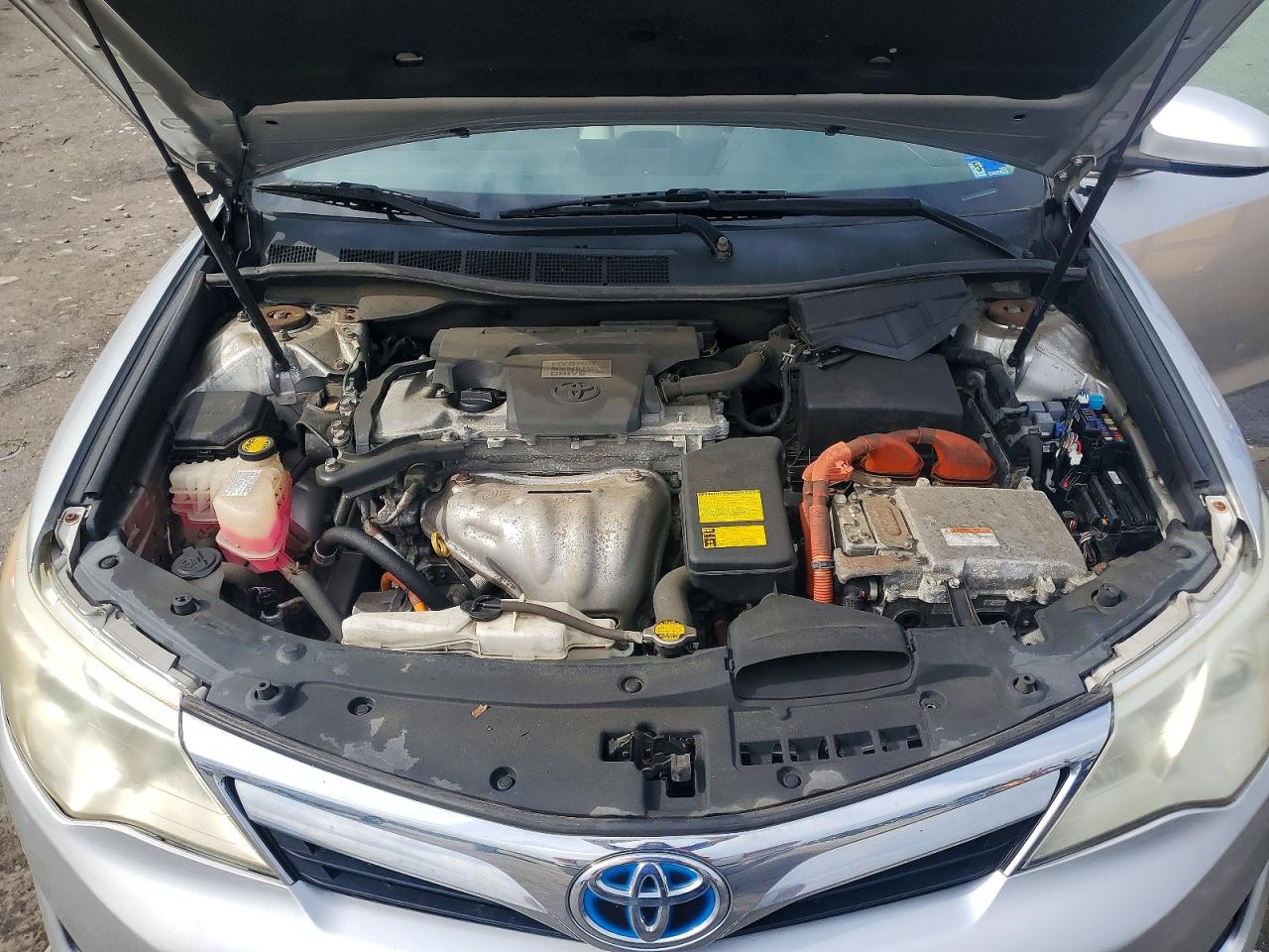 2012 Toyota Camry Hybrid Le Silver vin: 4T1BD1FK9CU060556