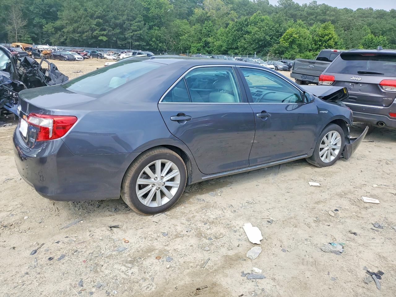 2012 Toyota Camry Hybrid Xle Gray vin: 4T1BD1FK9CU060783