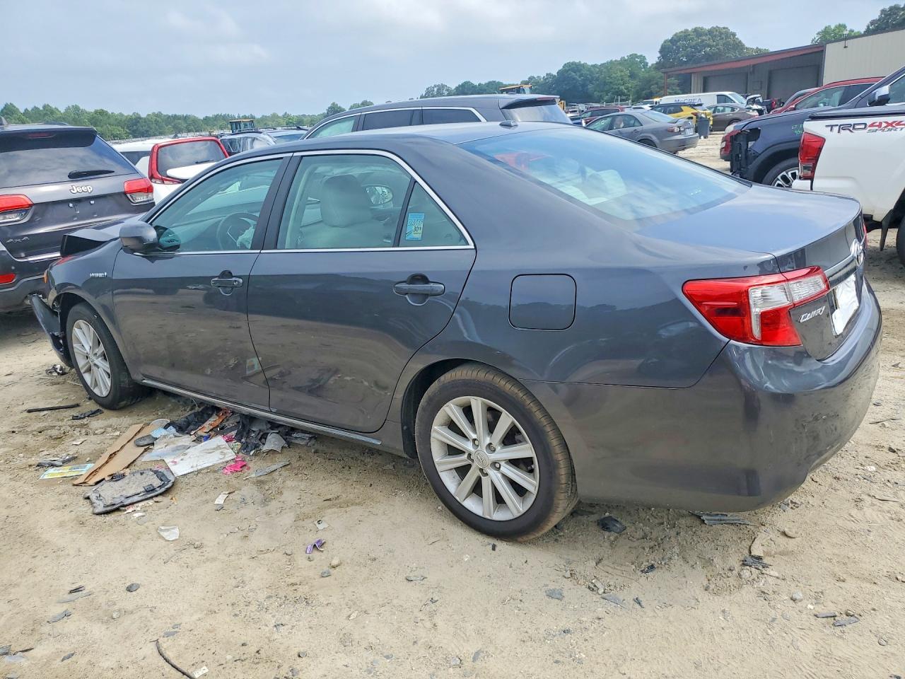 2012 Toyota Camry Hybrid Xle Gray vin: 4T1BD1FK9CU060783