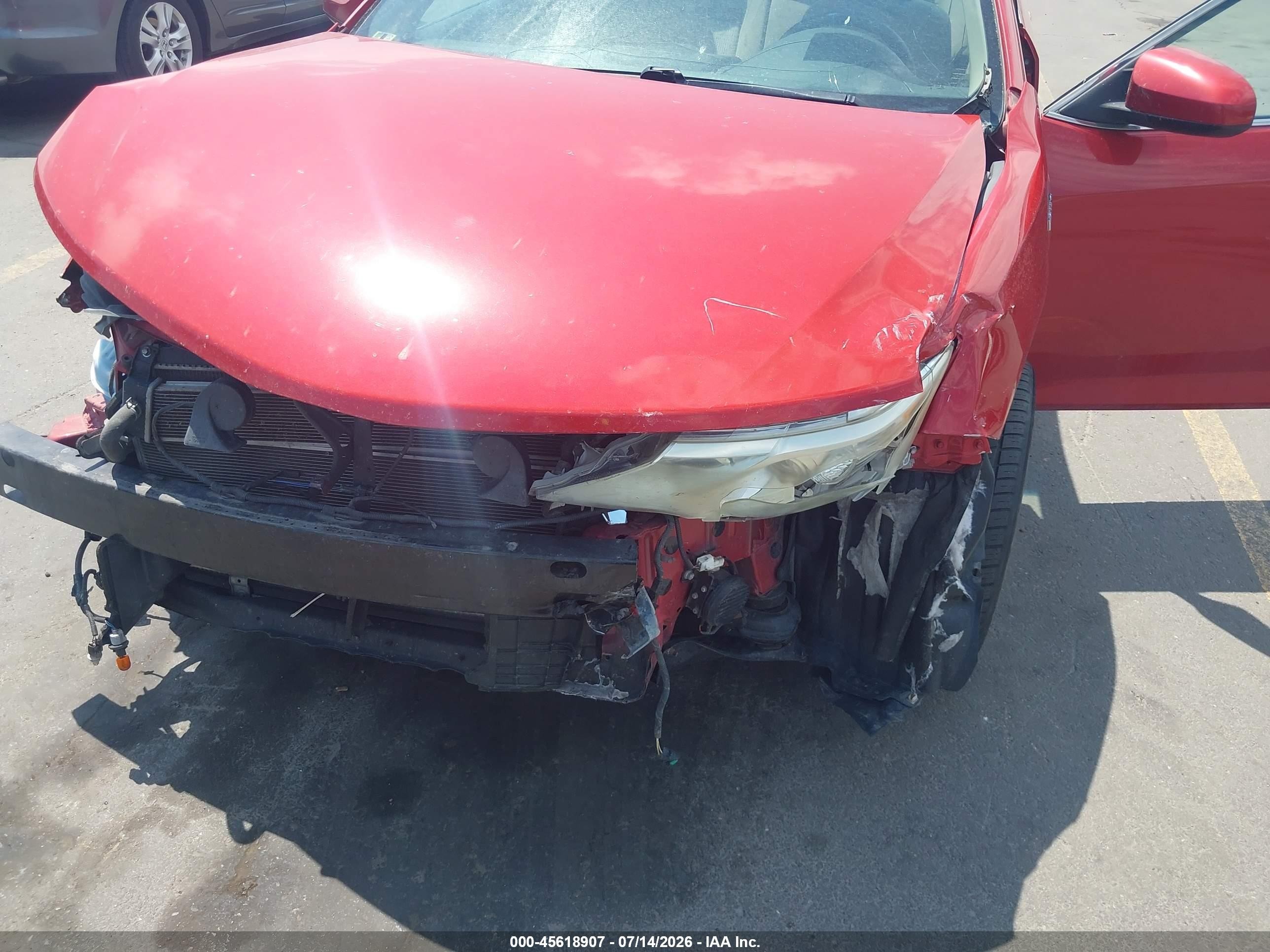 2012 Toyota Camry Hybrid Xle Red vin: 4T1BD1FK9CU061349