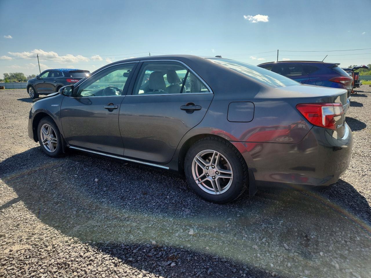 2013 Toyota Camry Hybrid Le Gray vin: 4T1BD1FK9DU065676