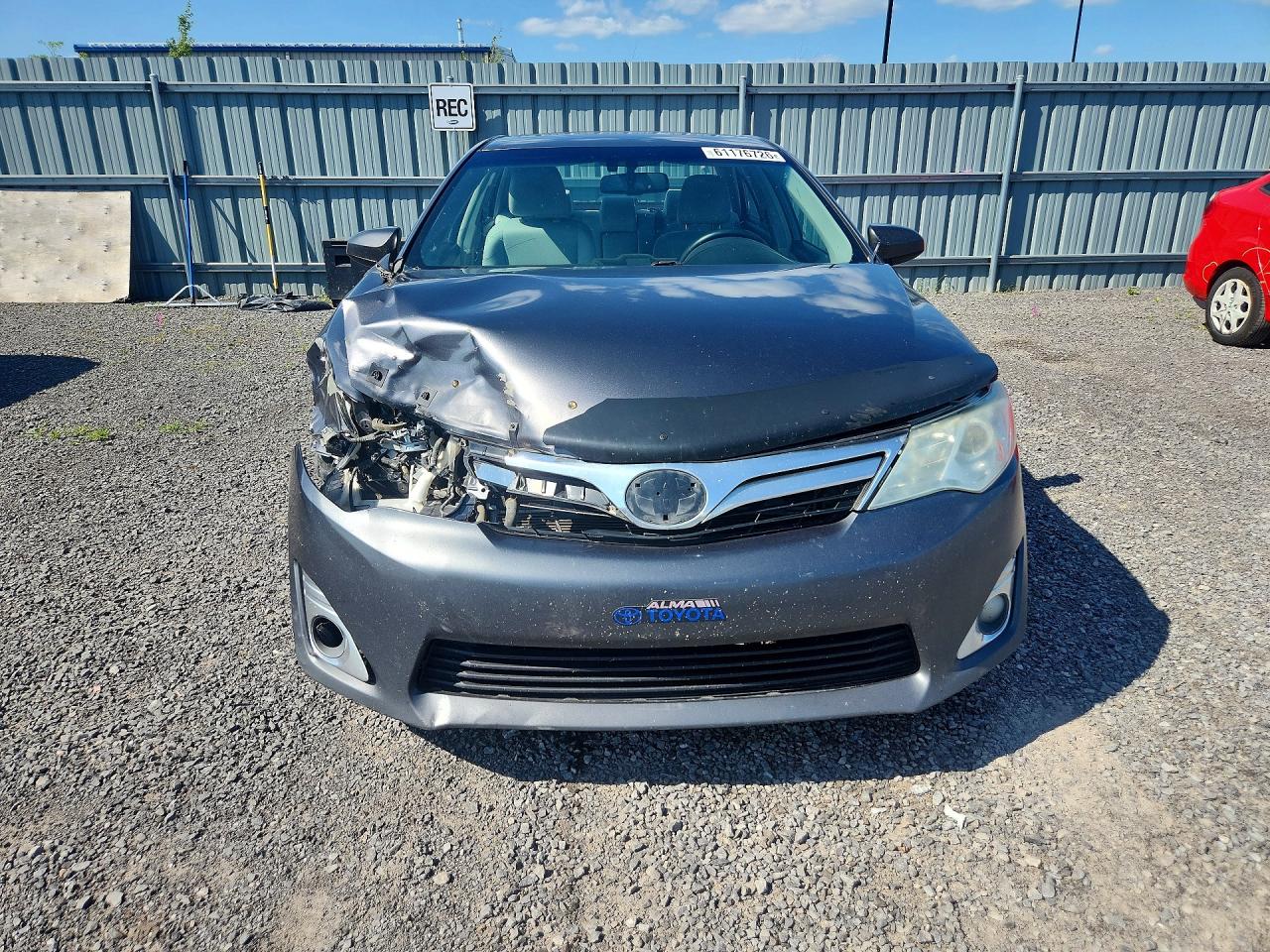 2013 Toyota Camry Hybrid Le Gray vin: 4T1BD1FK9DU065676