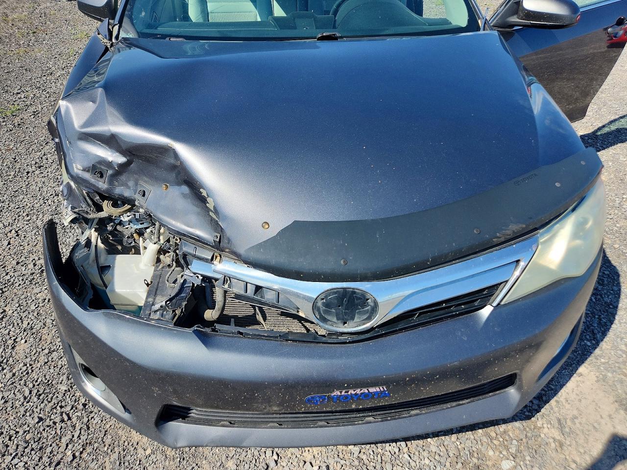 2013 Toyota Camry Hybrid Le Gray vin: 4T1BD1FK9DU065676