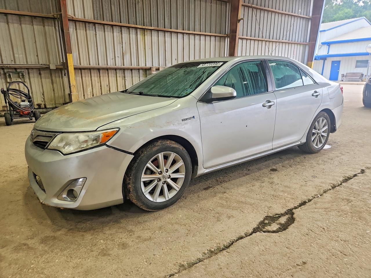 2013 Toyota Camry Hybrid Xle Silver vin: 4T1BD1FK9DU073857