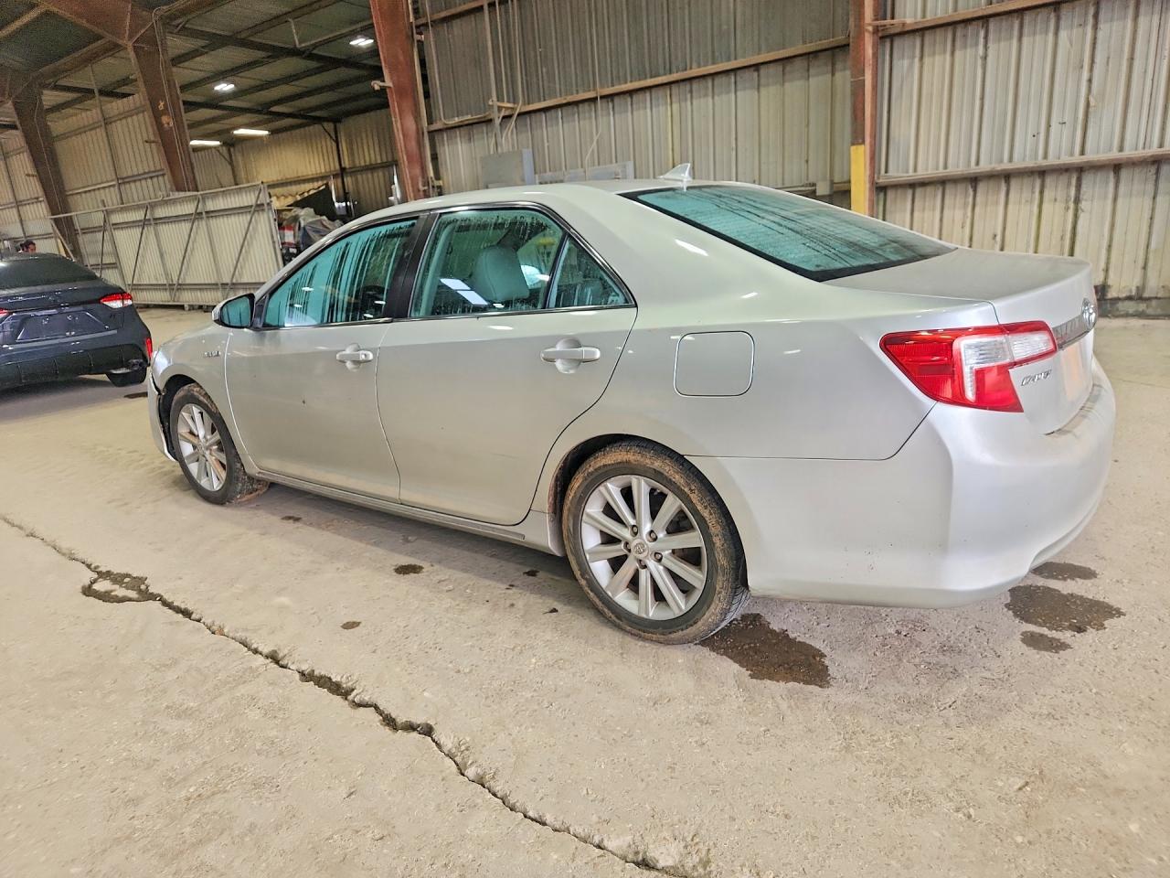 2013 Toyota Camry Hybrid Xle Silver vin: 4T1BD1FK9DU073857