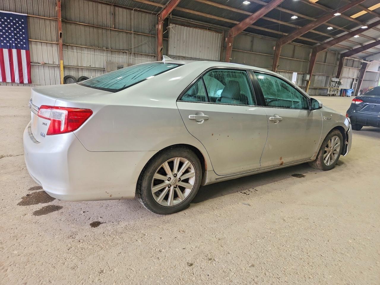 2013 Toyota Camry Hybrid Xle Silver vin: 4T1BD1FK9DU073857