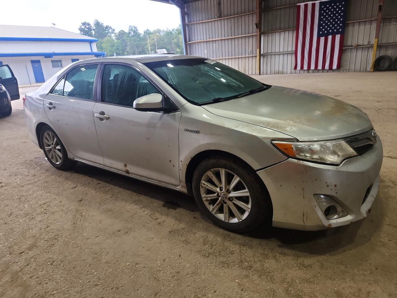 2013 Toyota Camry Hybrid Xle Silver vin: 4T1BD1FK9DU073857