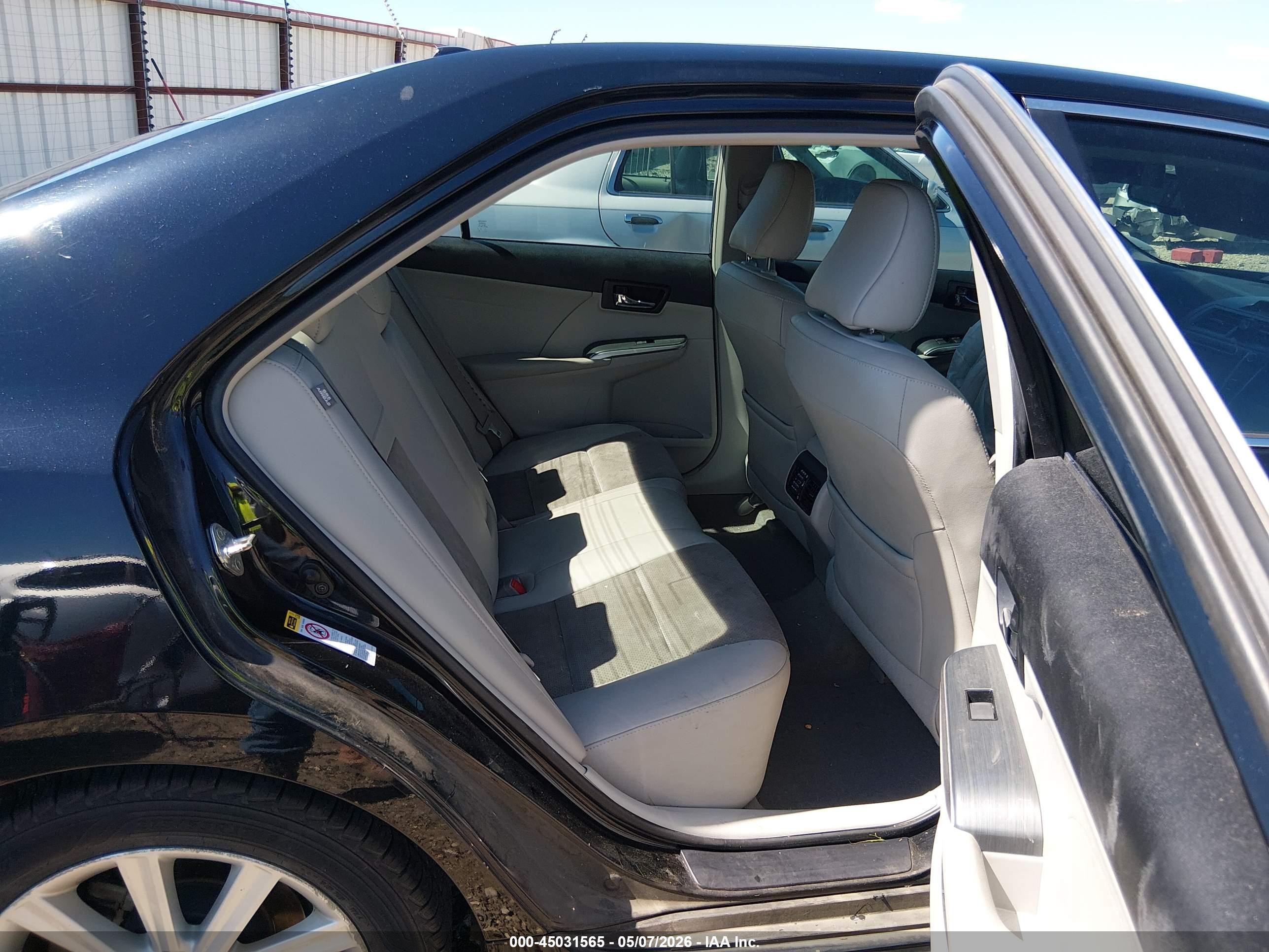 2013 Toyota Camry Hybrid Xle Black vin: 4T1BD1FK9DU074040