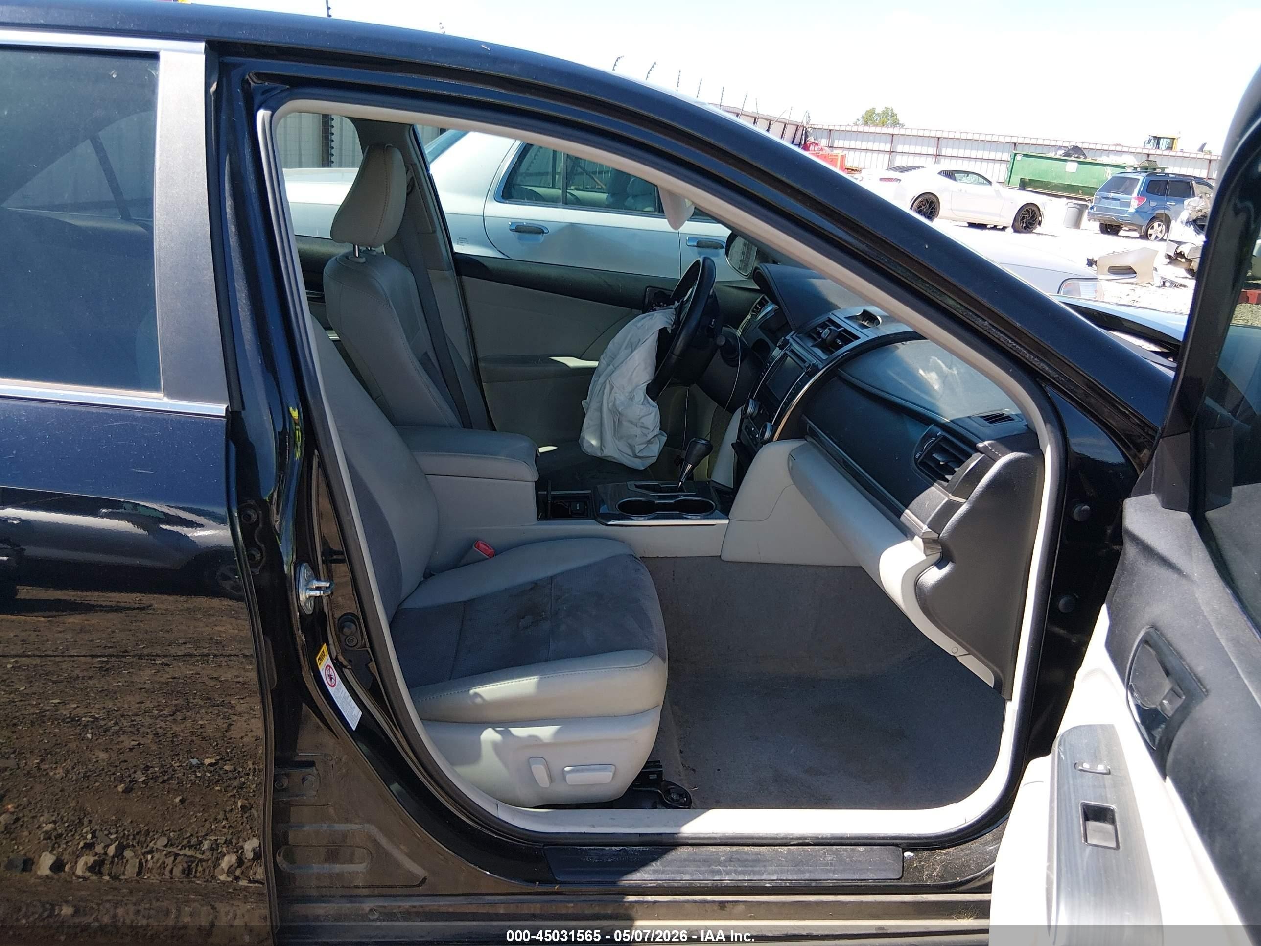 2013 Toyota Camry Hybrid Xle Black vin: 4T1BD1FK9DU074040