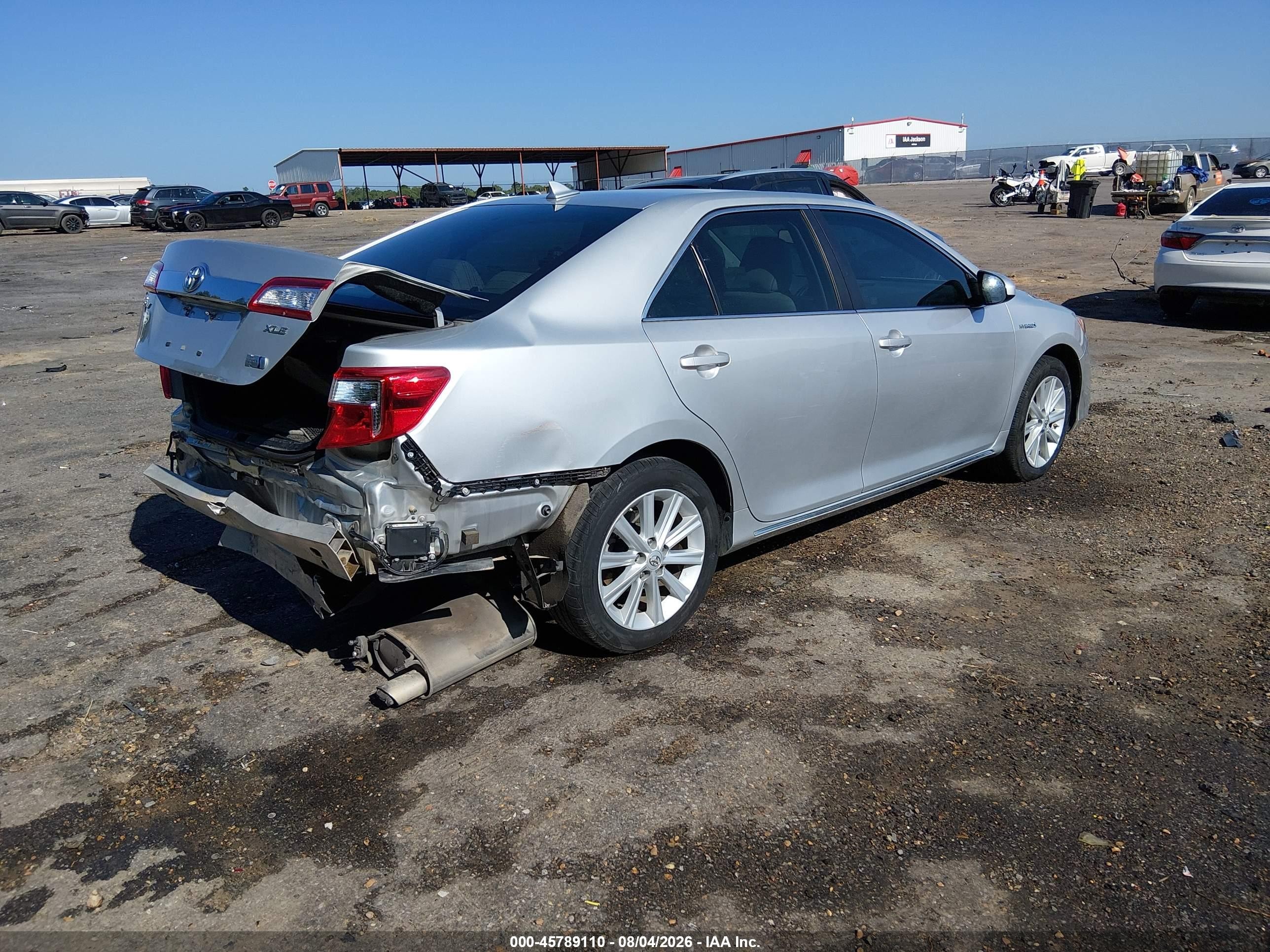 2013 Toyota Camry Hybrid Xle Серебряный vin: 4T1BD1FK9DU074295