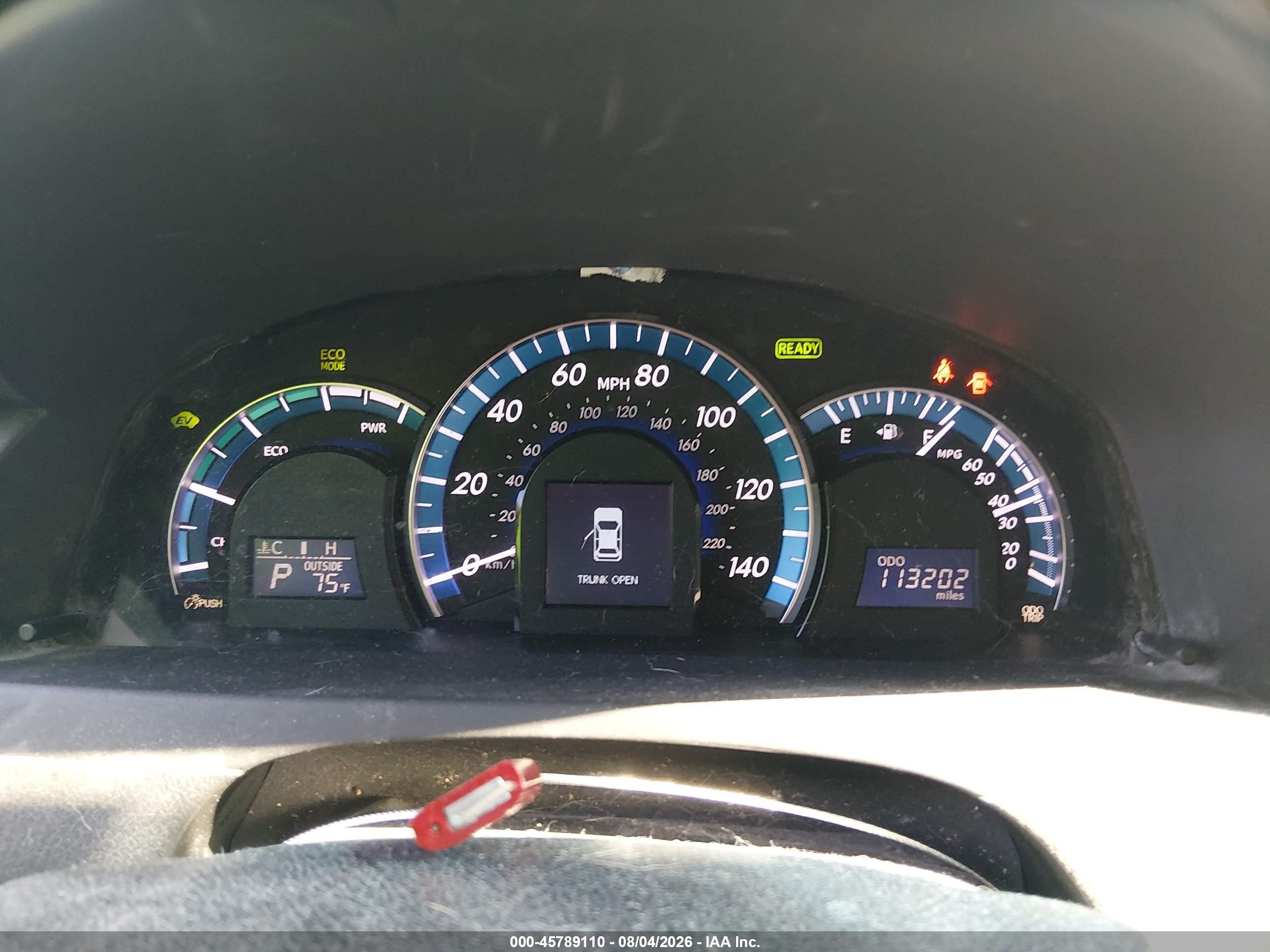 2013 Toyota Camry Hybrid Xle Серебряный vin: 4T1BD1FK9DU074295