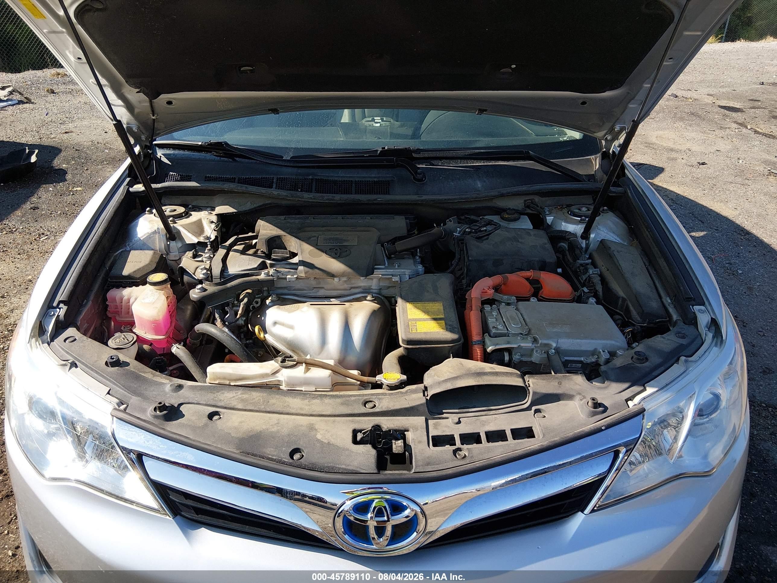 2013 Toyota Camry Hybrid Xle Серебряный vin: 4T1BD1FK9DU074295