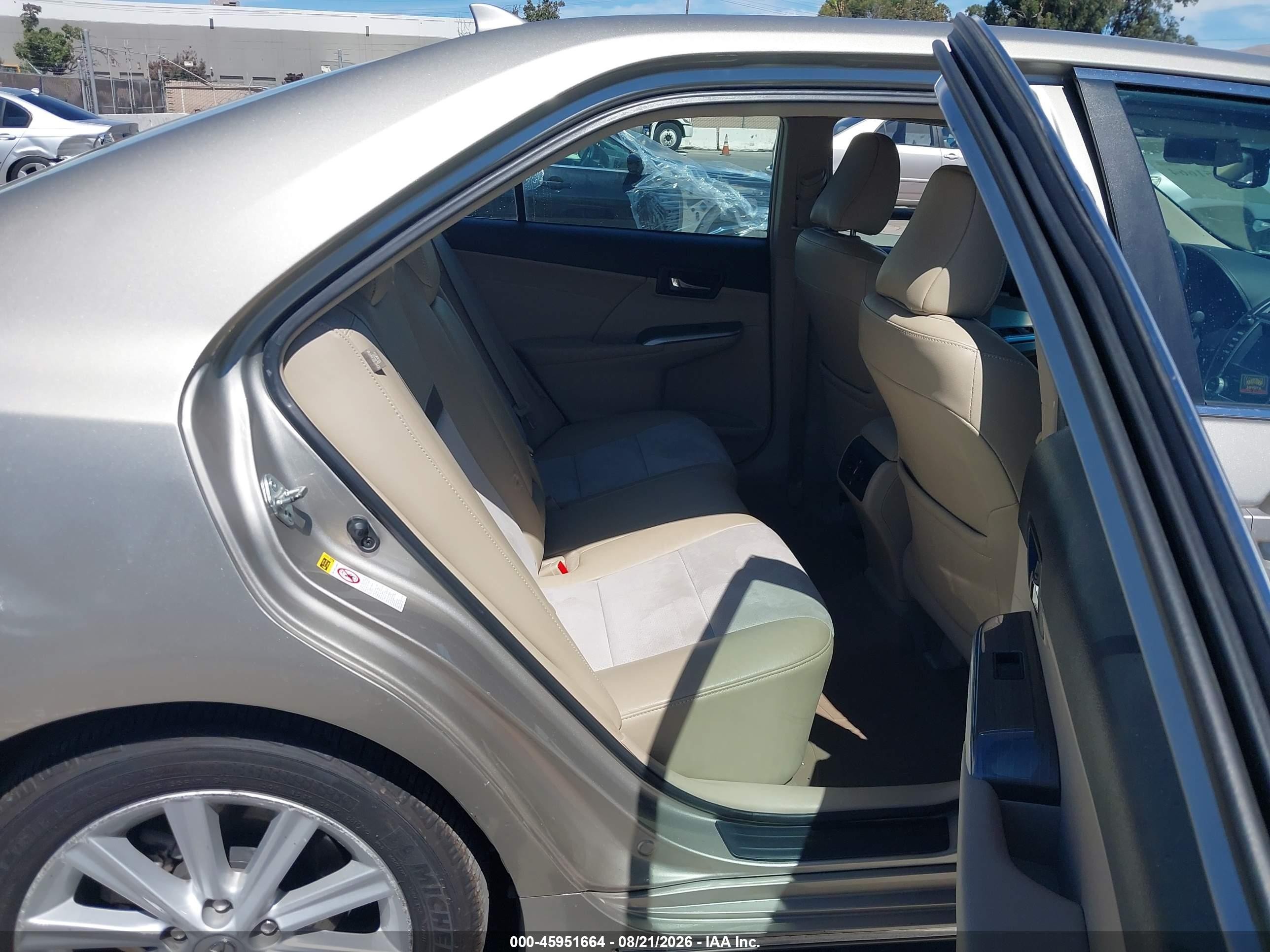 2013 Toyota Camry Hybrid Xle Gray vin: 4T1BD1FK9DU074491