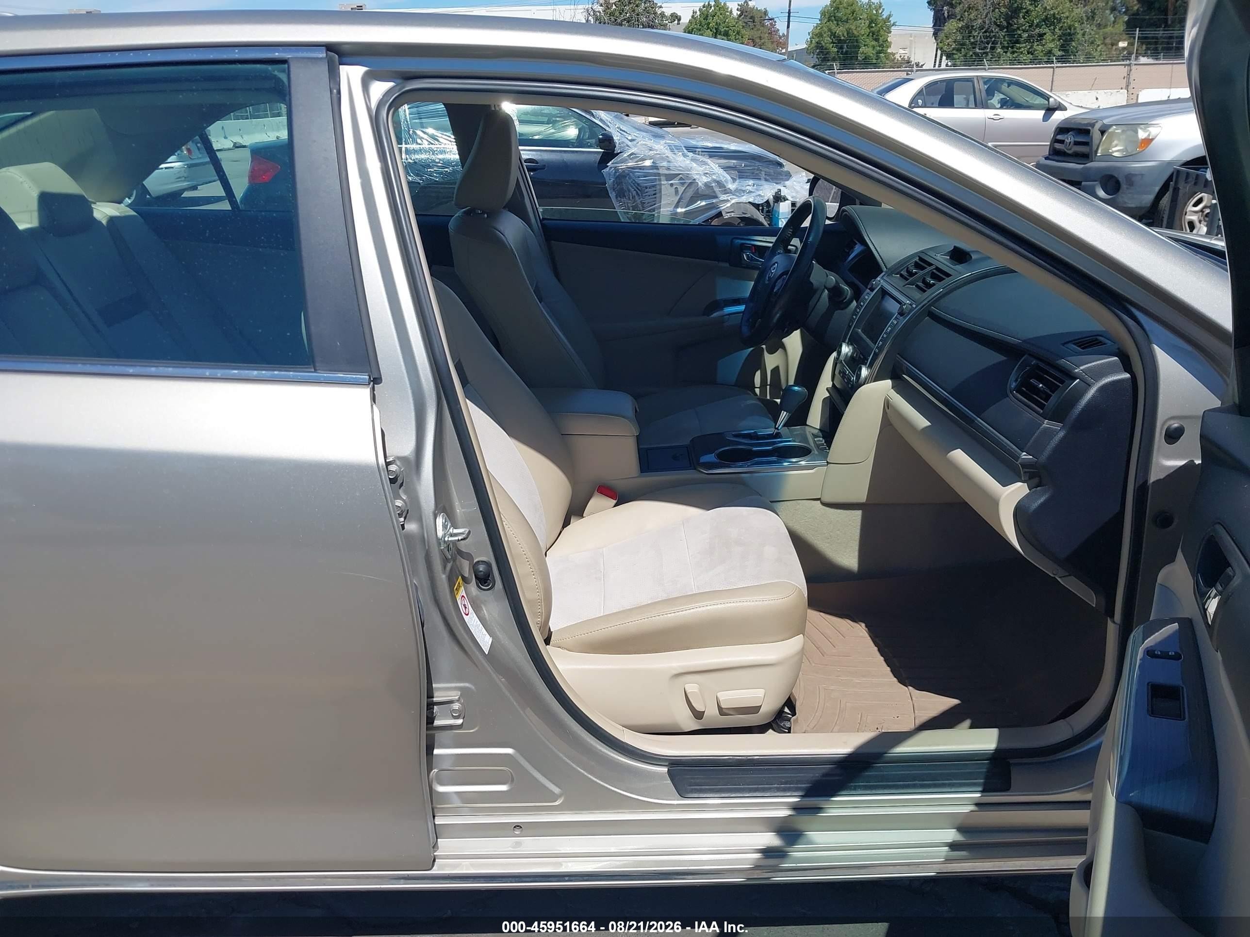 2013 Toyota Camry Hybrid Xle Gray vin: 4T1BD1FK9DU074491