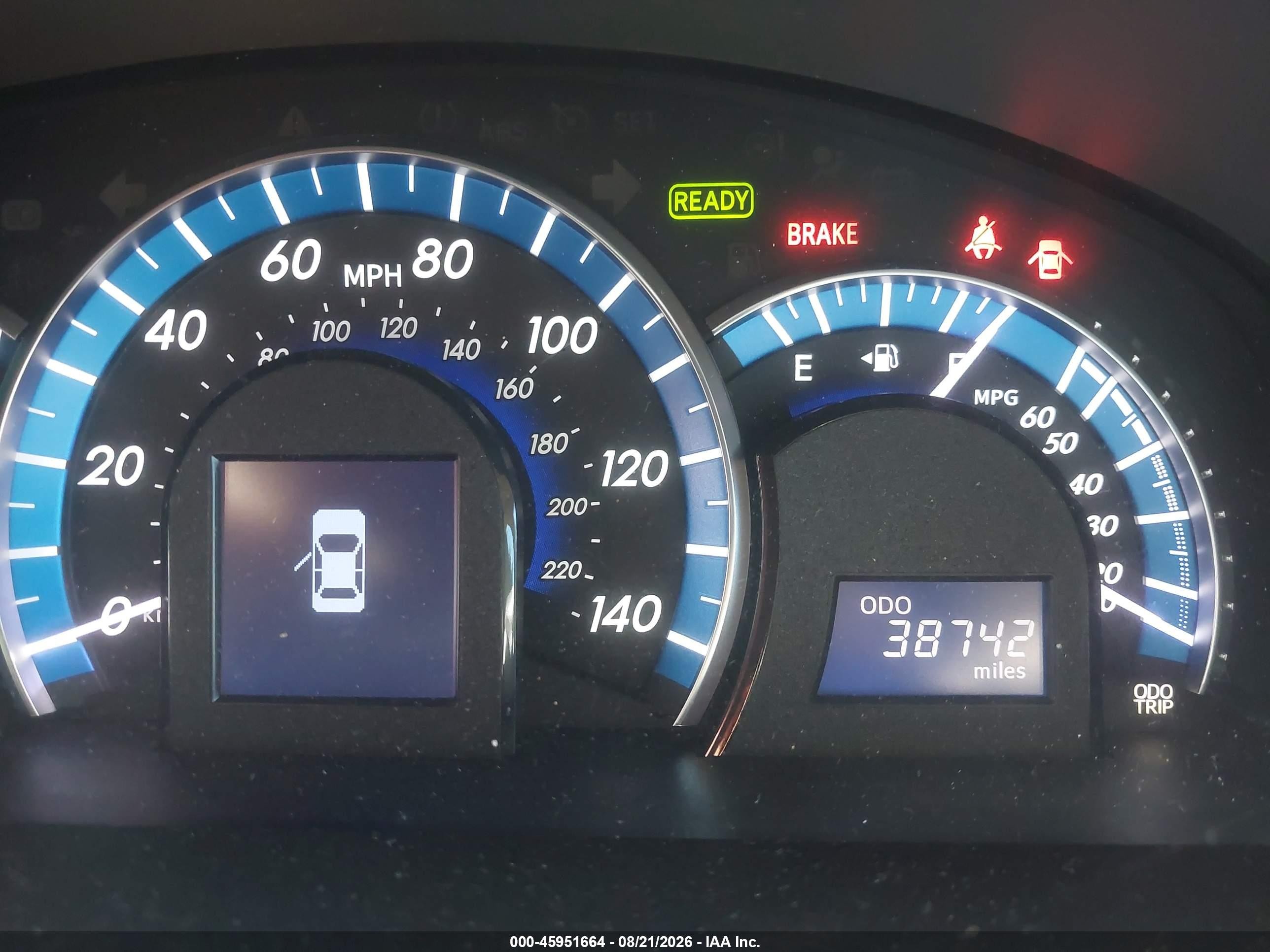 2013 Toyota Camry Hybrid Xle Gray vin: 4T1BD1FK9DU074491