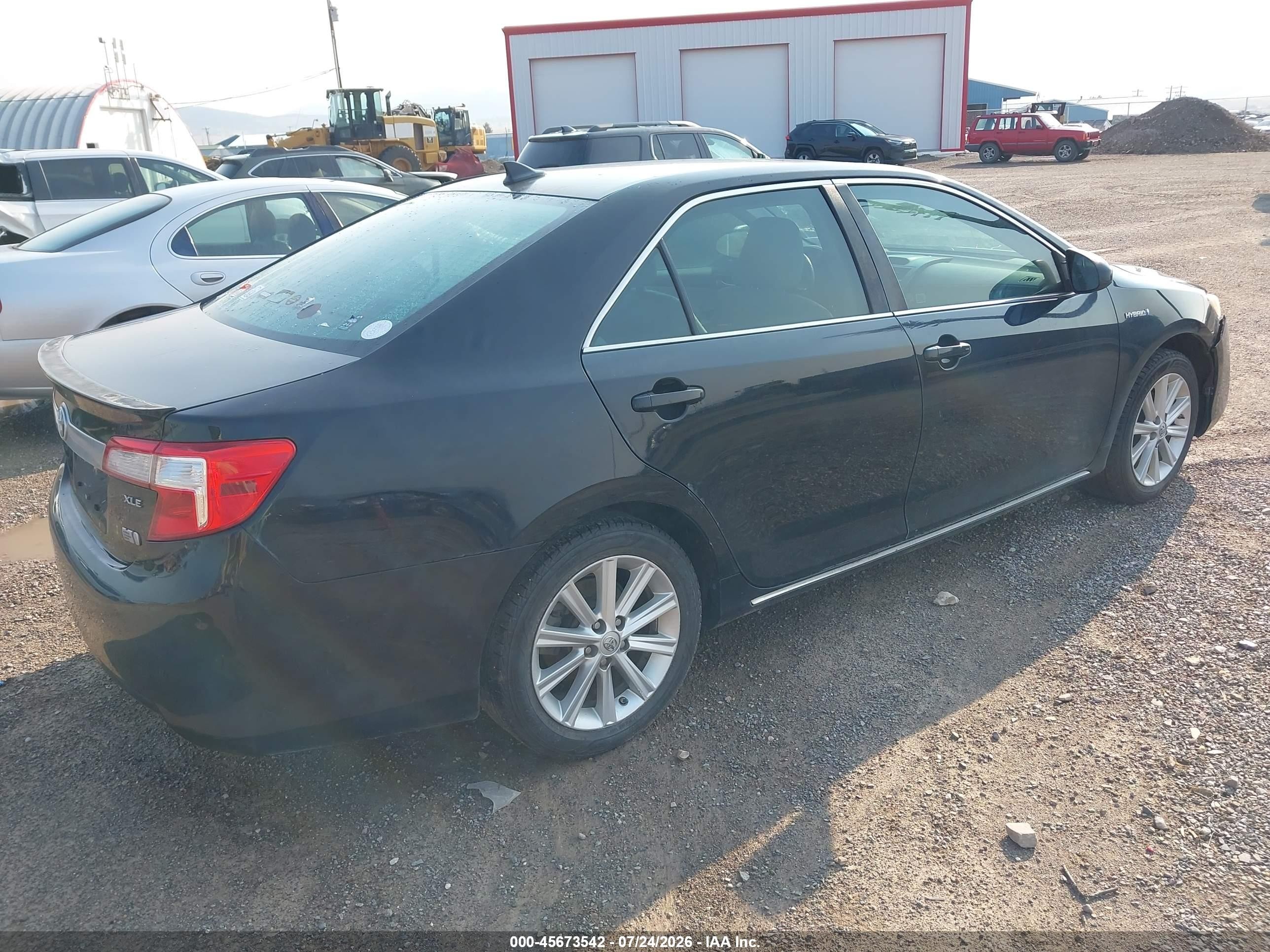 2013 Toyota Camry Hybrid Xle Черный vin: 4T1BD1FK9DU077701