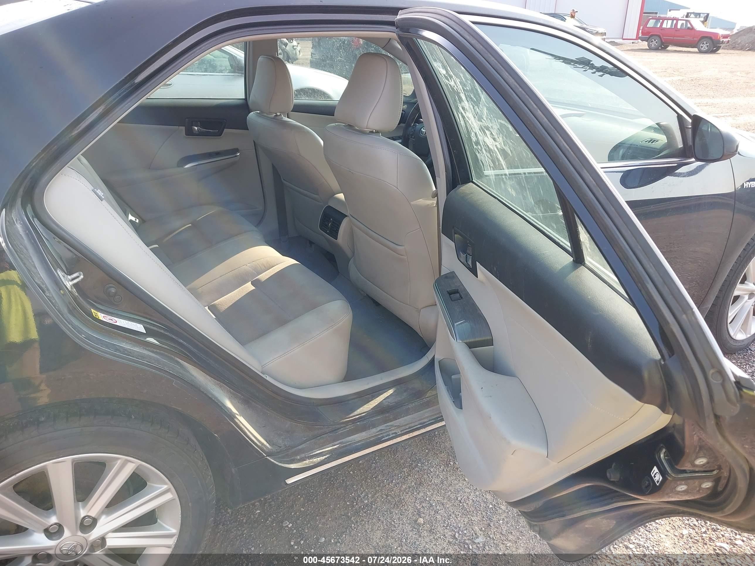 2013 Toyota Camry Hybrid Xle Черный vin: 4T1BD1FK9DU077701