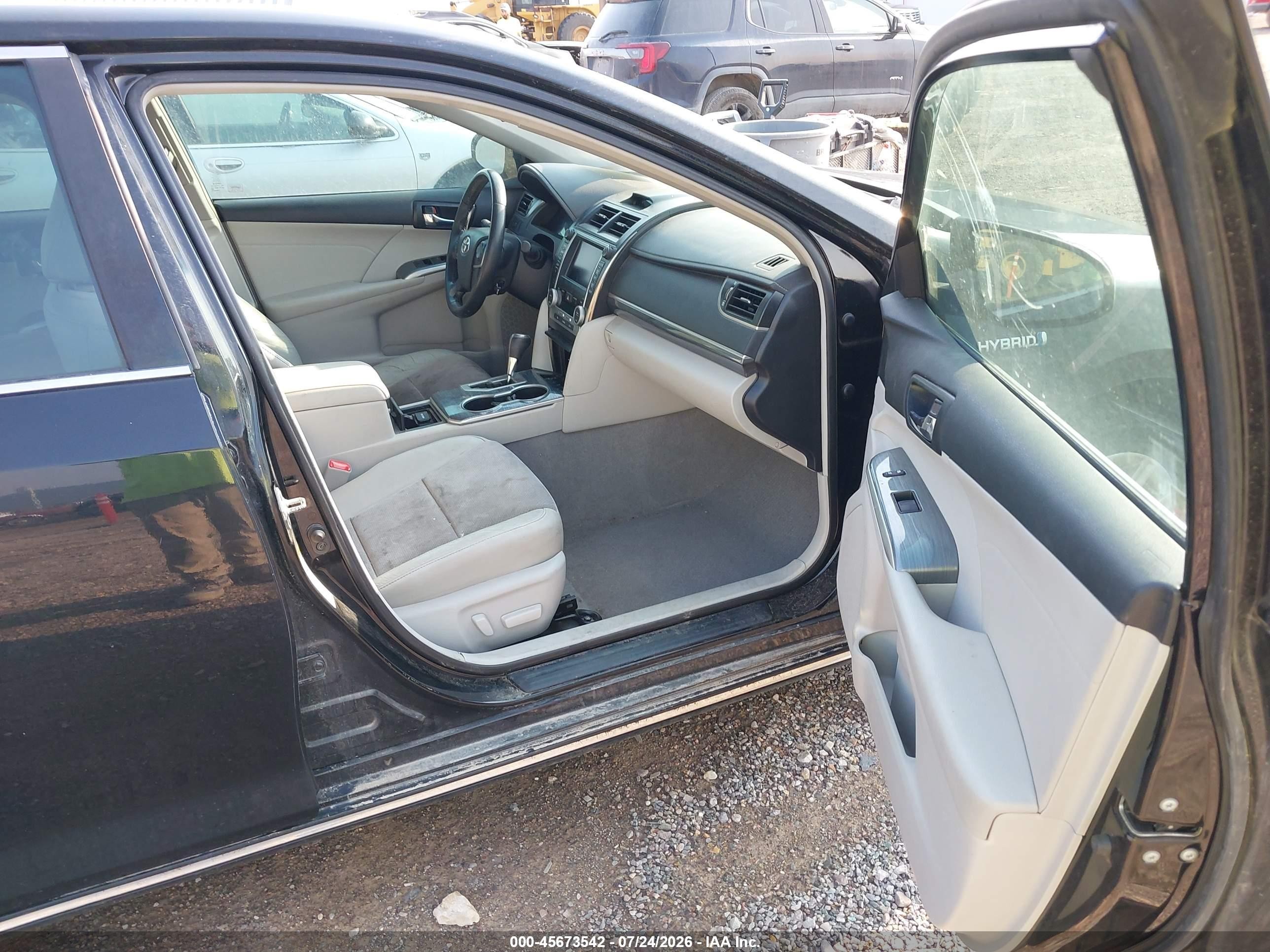 2013 Toyota Camry Hybrid Xle Черный vin: 4T1BD1FK9DU077701