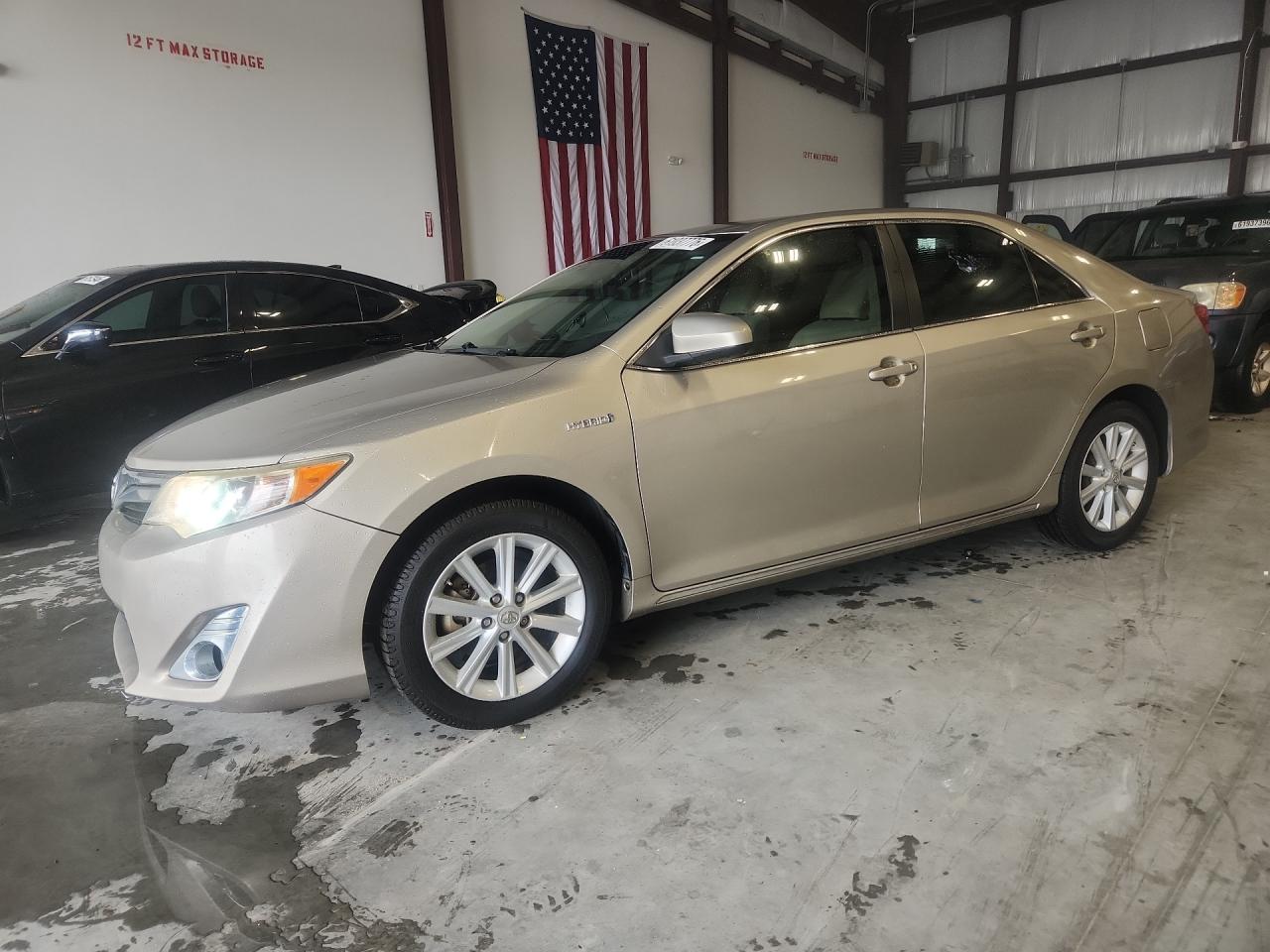 2013 Toyota Camry Hybrid Xle Gray vin: 4T1BD1FK9DU079044