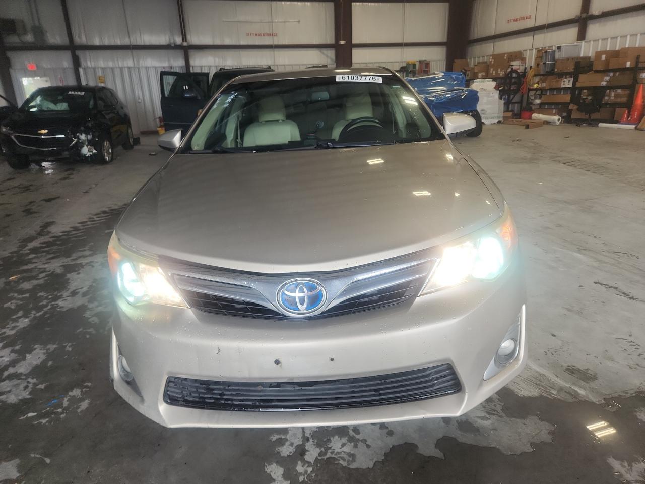 2013 Toyota Camry Hybrid Xle Серый vin: 4T1BD1FK9DU079044