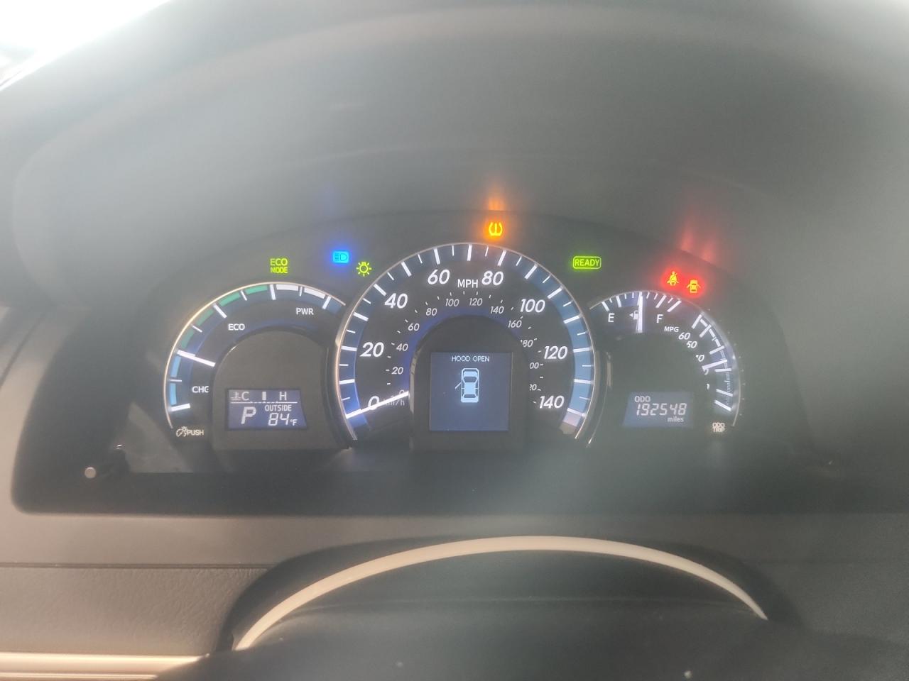 2013 Toyota Camry Hybrid Xle Серый vin: 4T1BD1FK9DU079044