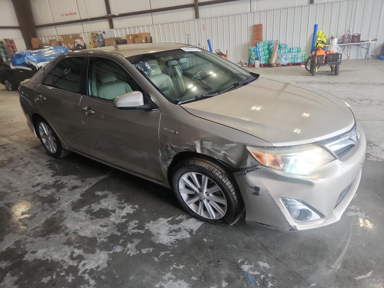2013 Toyota Camry Hybrid Xle Серый vin: 4T1BD1FK9DU079044