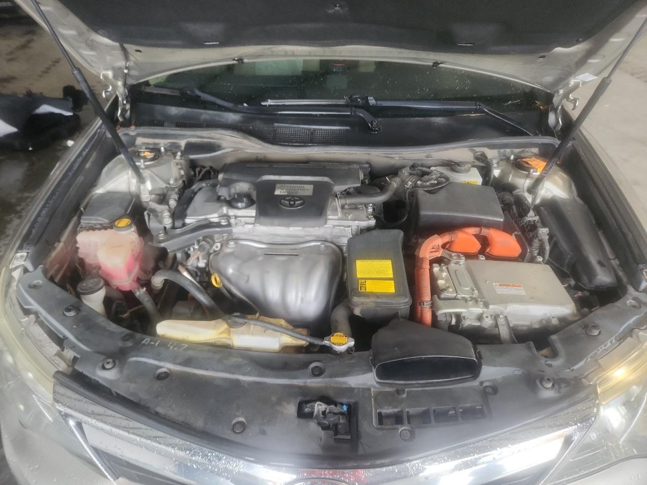 2013 Toyota Camry Hybrid Xle Серый vin: 4T1BD1FK9DU079044