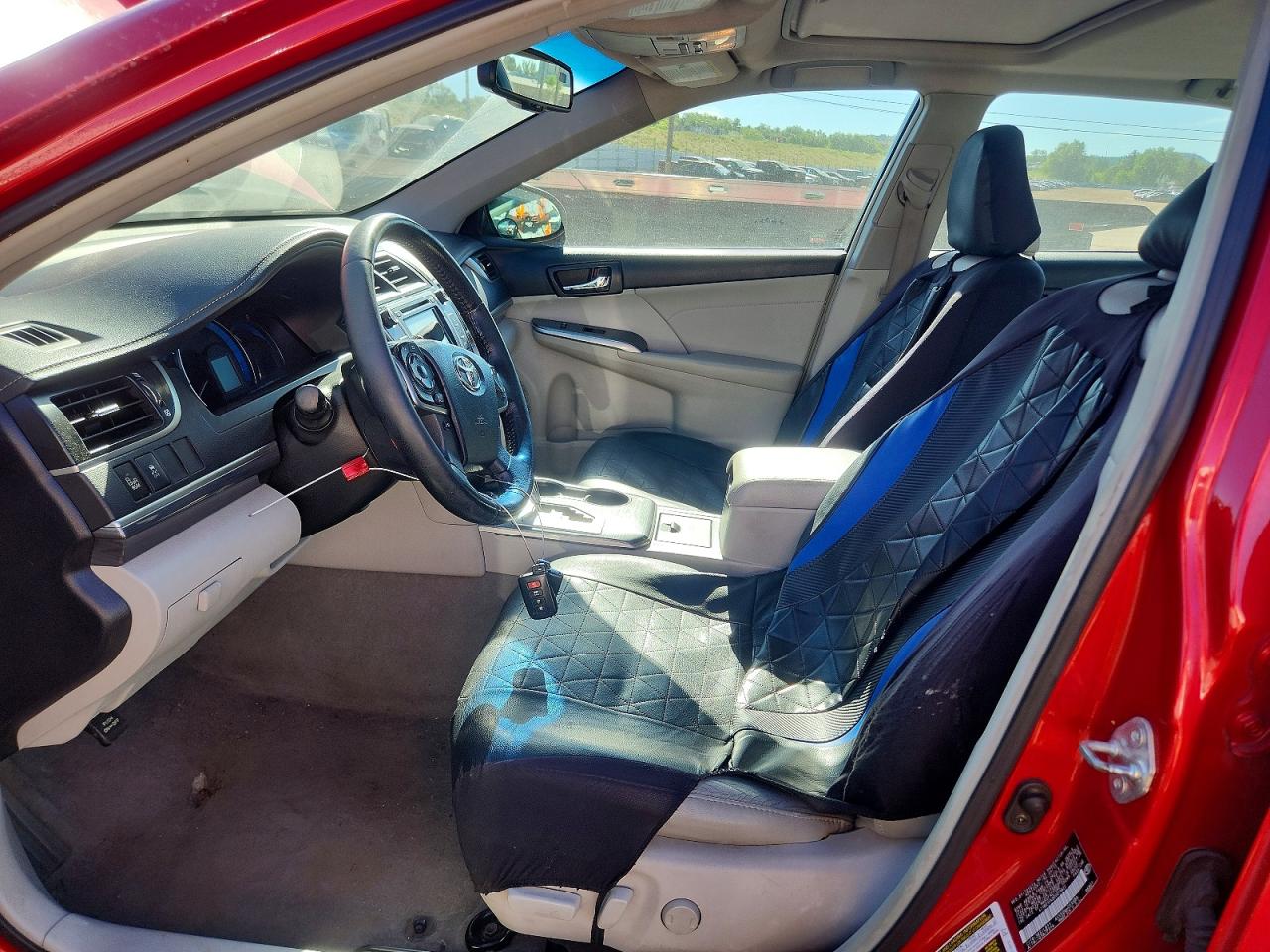 2013 Toyota Camry Hybrid Xle Красный vin: 4T1BD1FK9DU079822