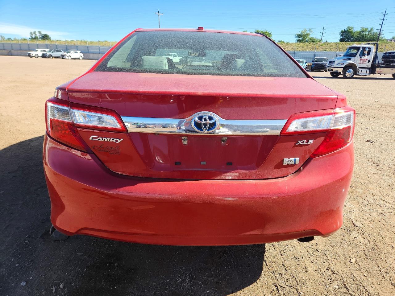 2013 Toyota Camry Hybrid Xle Красный vin: 4T1BD1FK9DU079822
