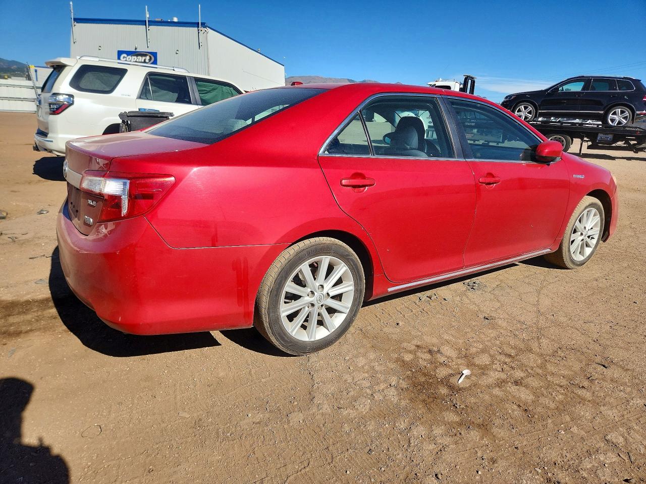 2013 Toyota Camry Hybrid Xle Красный vin: 4T1BD1FK9DU079822