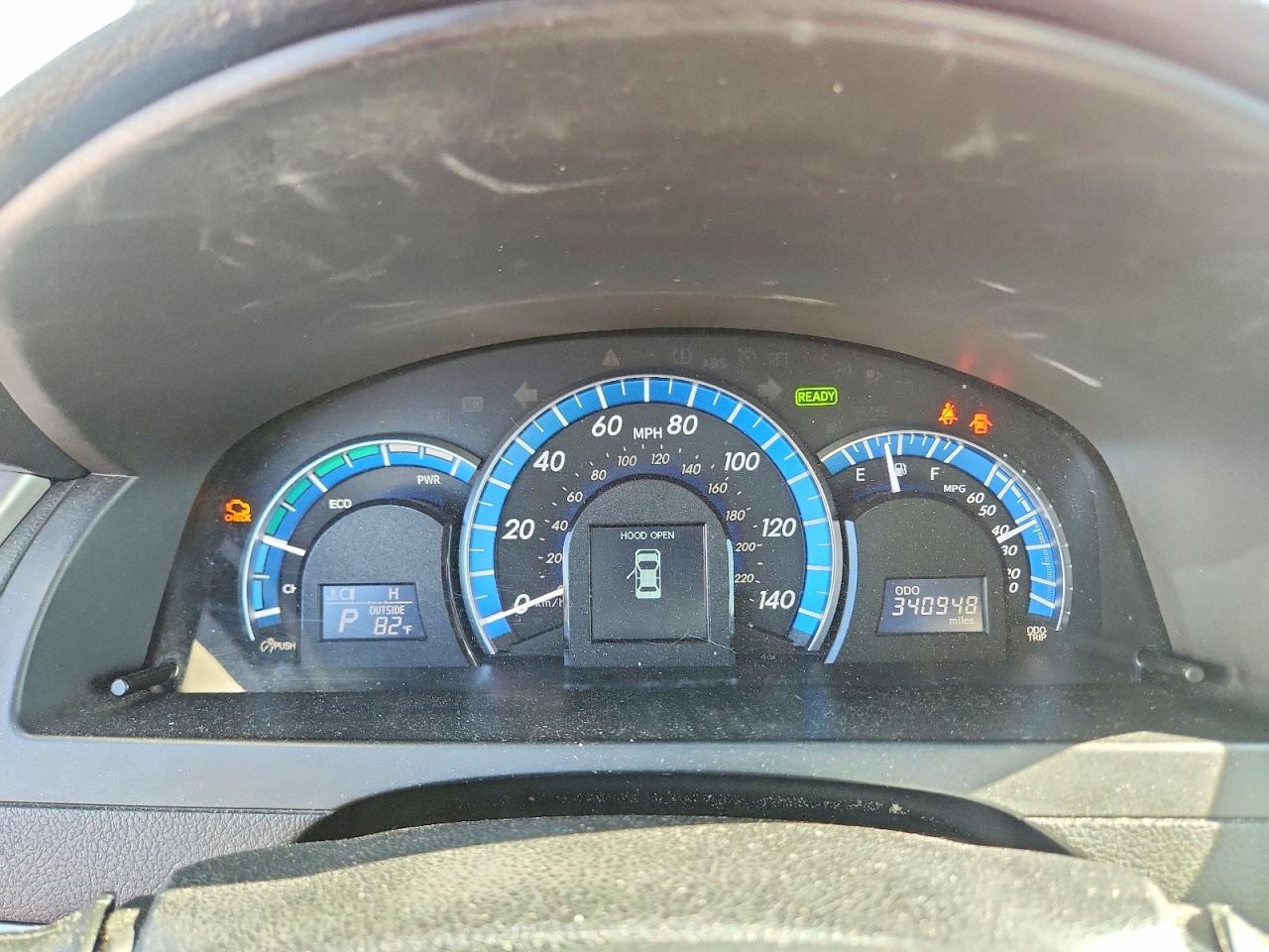 2013 Toyota Camry Hybrid Xle Красный vin: 4T1BD1FK9DU079822