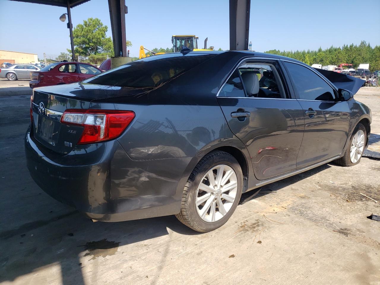 2013 Toyota Camry Hybrid Gray vin: 4T1BD1FK9DU082140