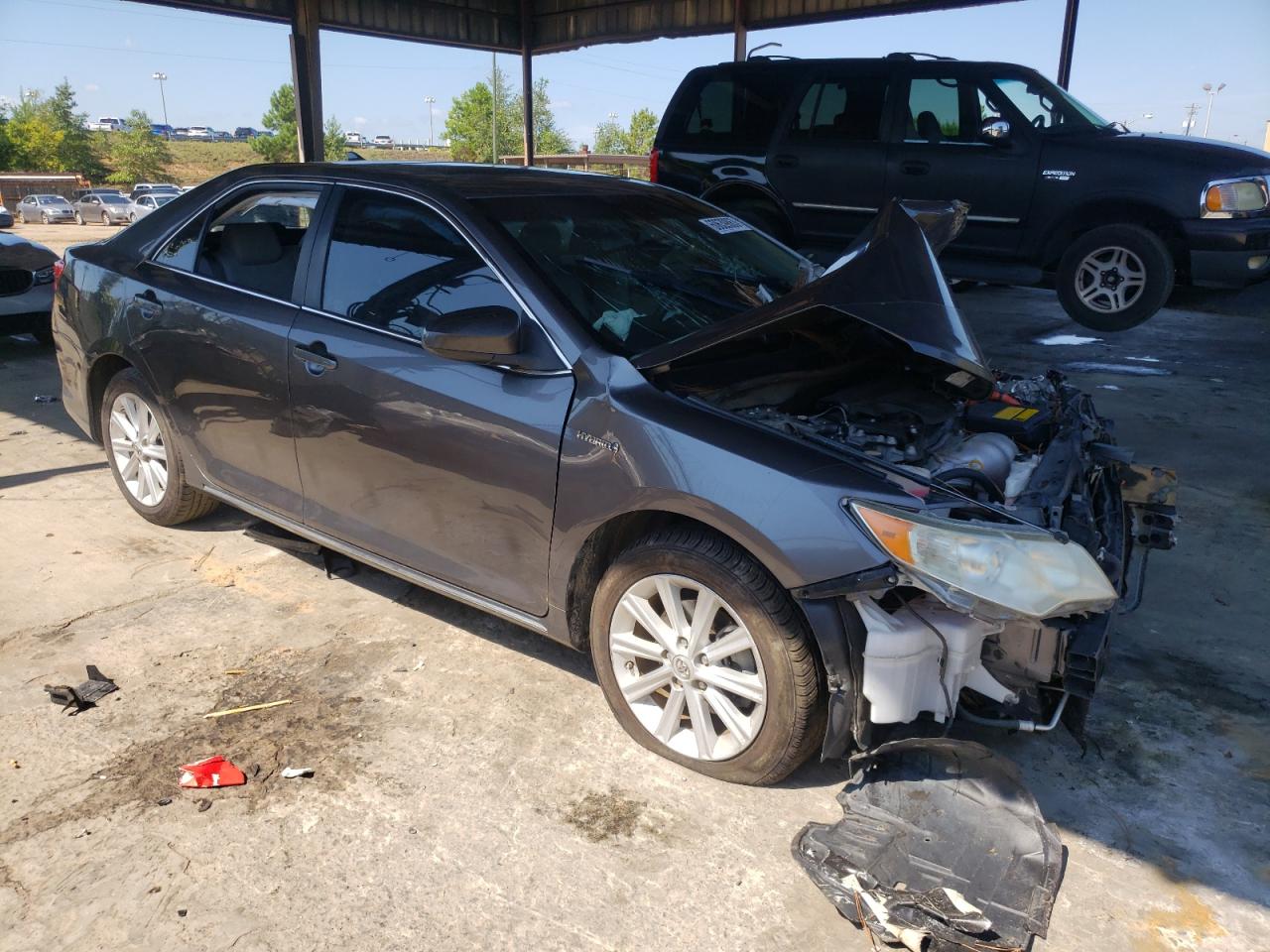 2013 Toyota Camry Hybrid Gray vin: 4T1BD1FK9DU082140