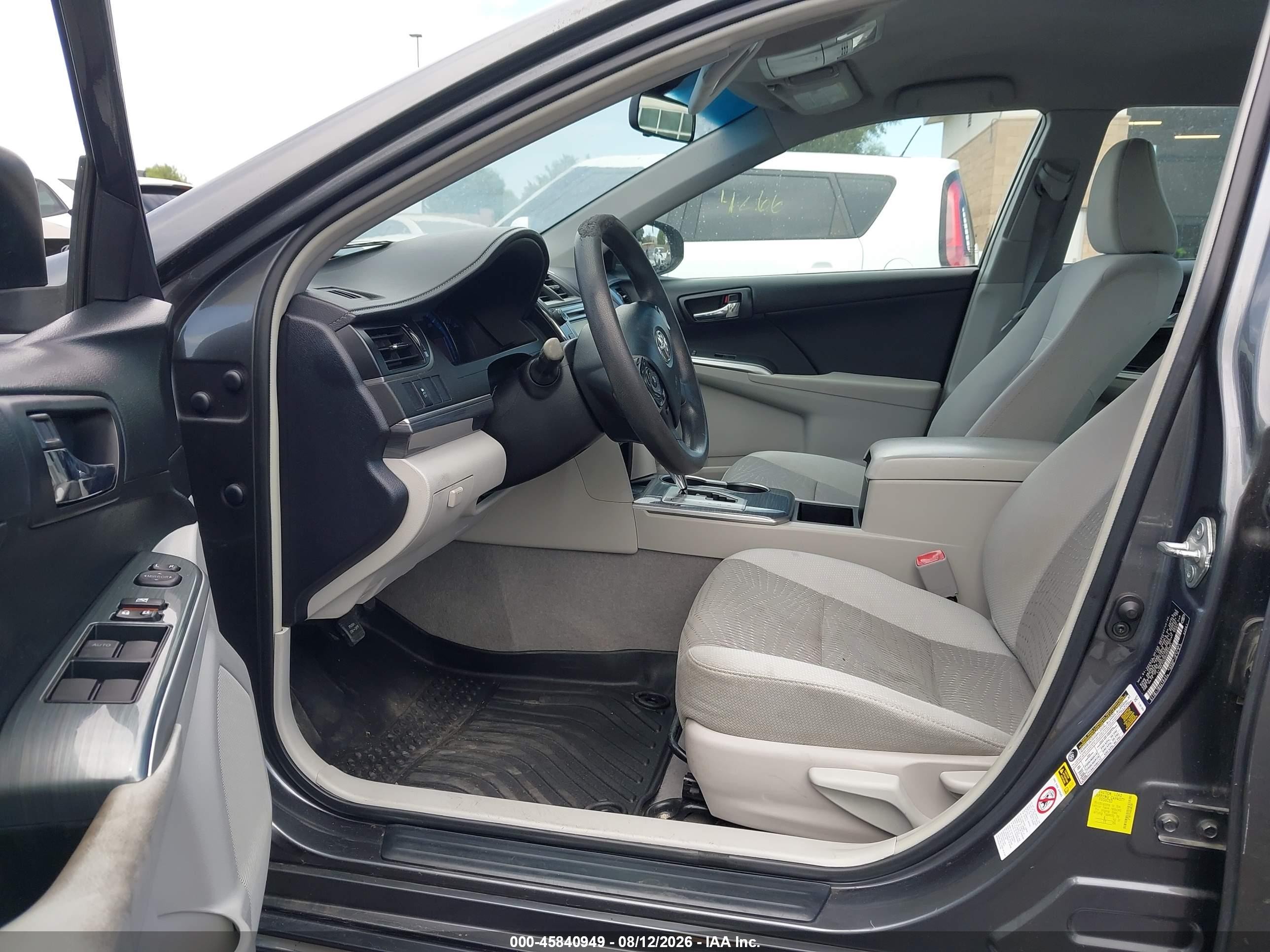 2013 Toyota Camry Hybrid Le Gray vin: 4T1BD1FK9DU083501