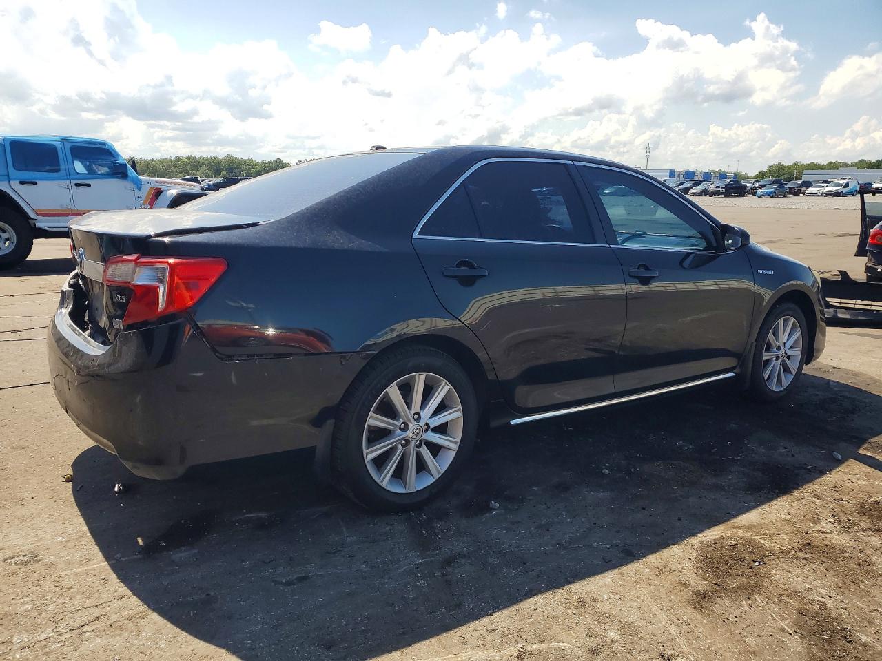 2013 Toyota Camry Hybrid Xle Black vin: 4T1BD1FK9DU090996