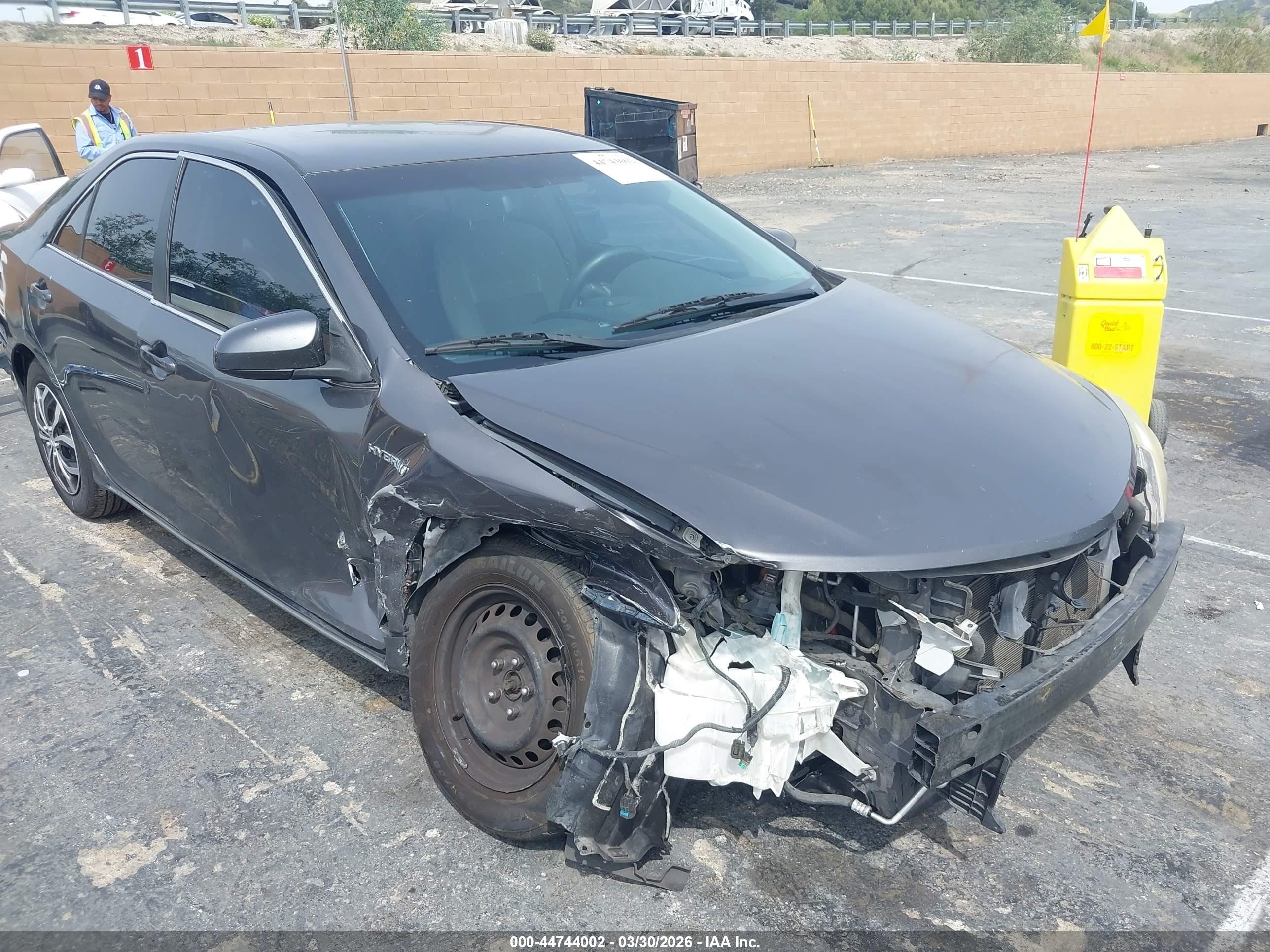 2013 Toyota Camry Hybrid Le Серый vin: 4T1BD1FK9DU095342